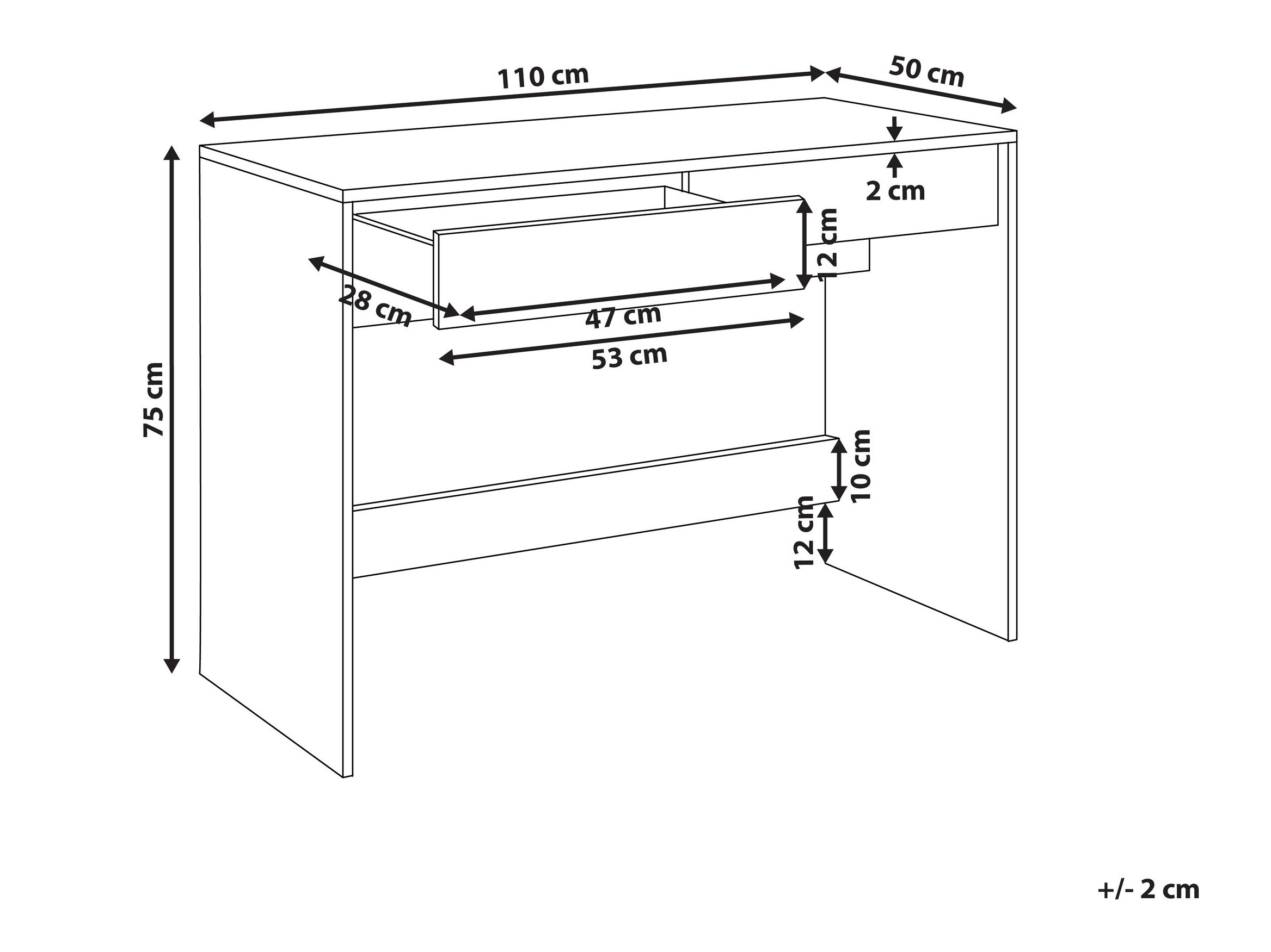 Uredski stol Berwyn 3297 (Bijela)