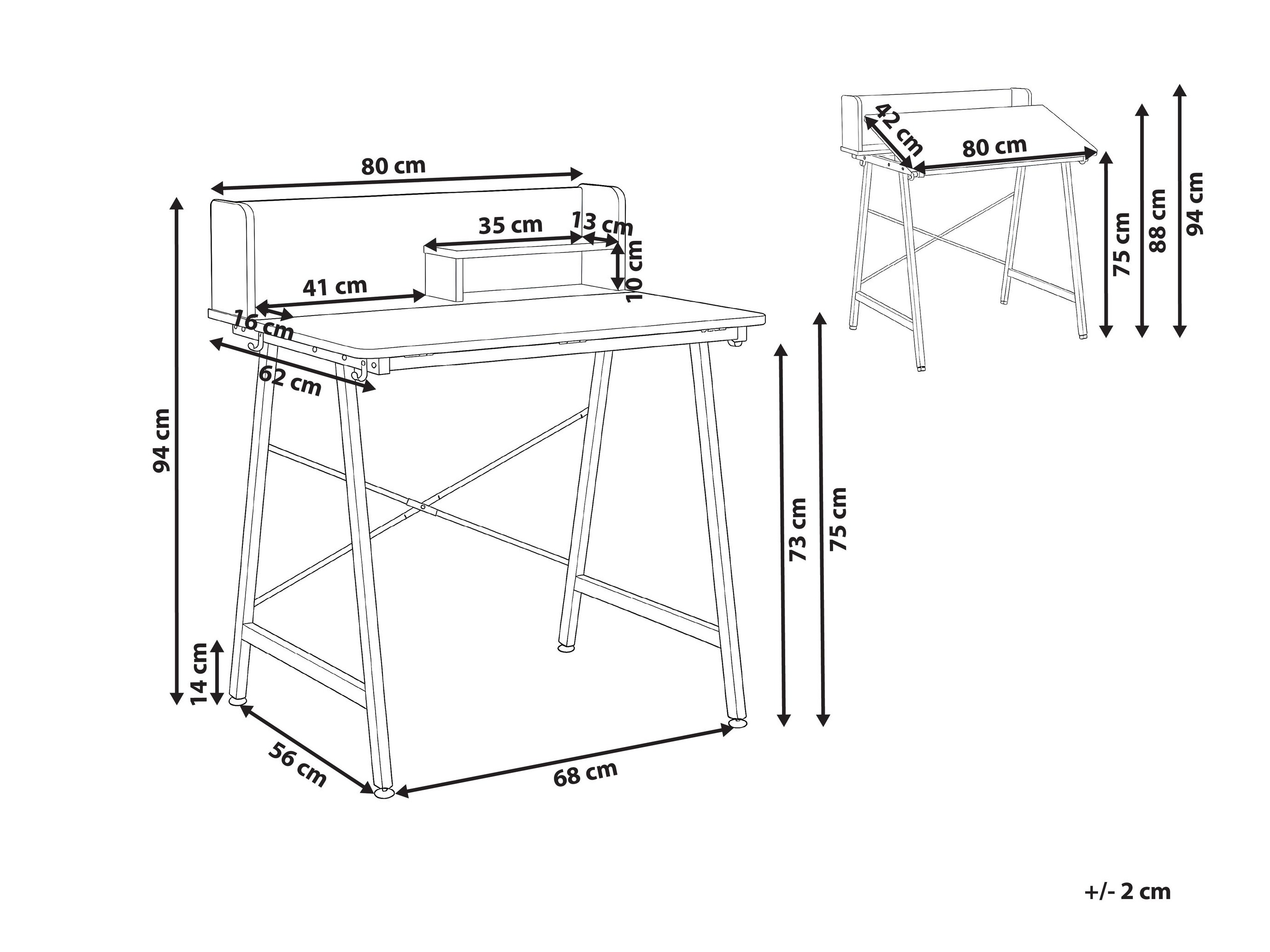 Uredski stol Berwyn 3298