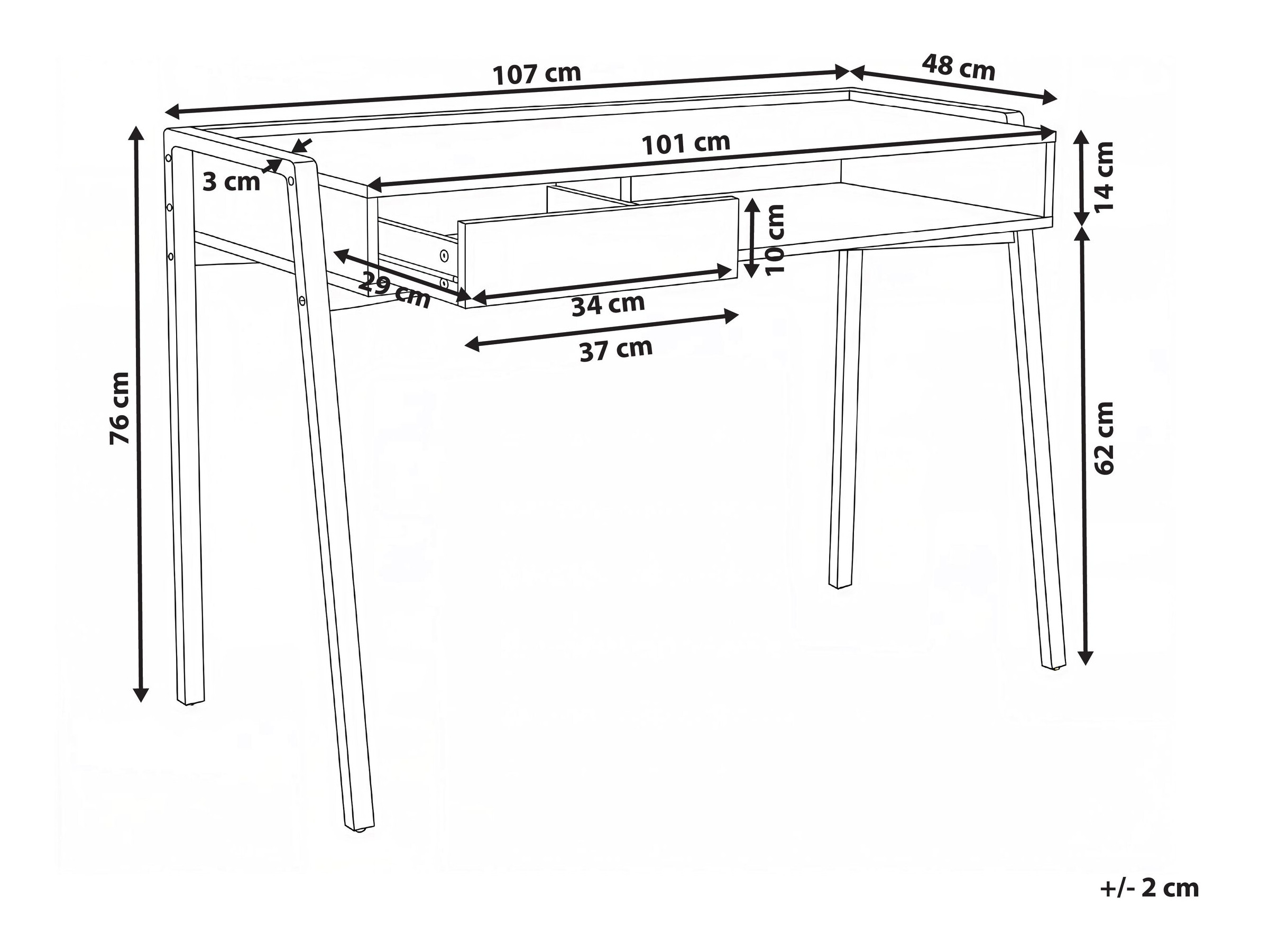 Uredski stol Berwyn 3299 (Bijela)
