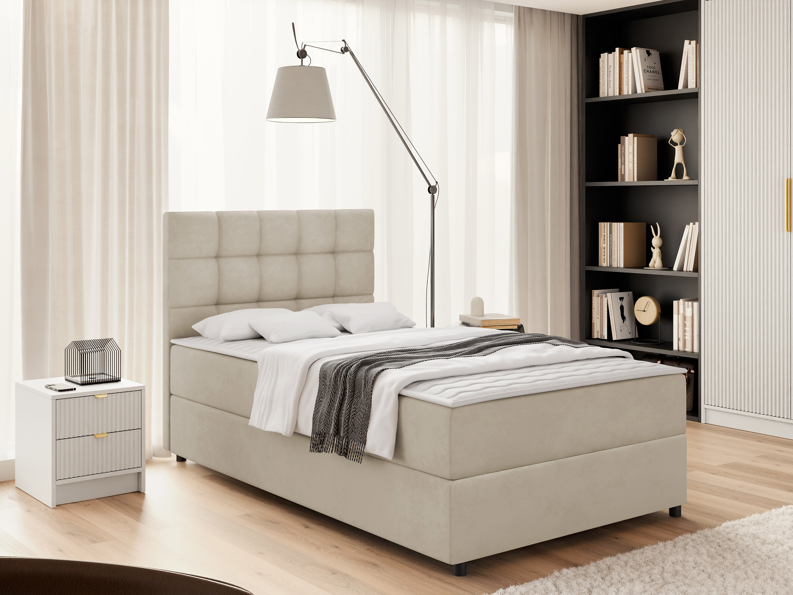 Boxspring krevet SC10286 s oštećenim pakiranjem