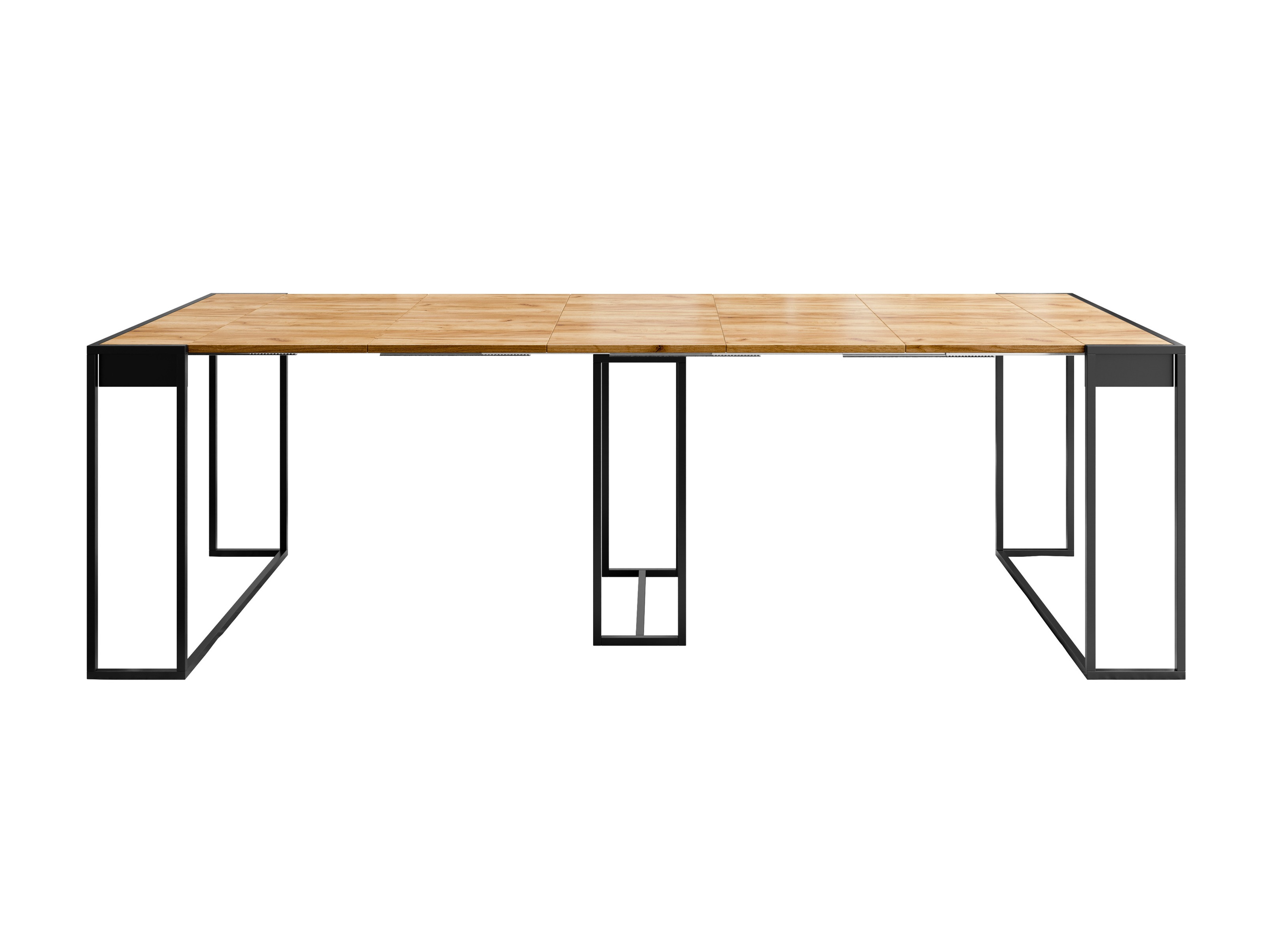 Sklopivi stol Oswego 180 (Crna + Craft hrast)