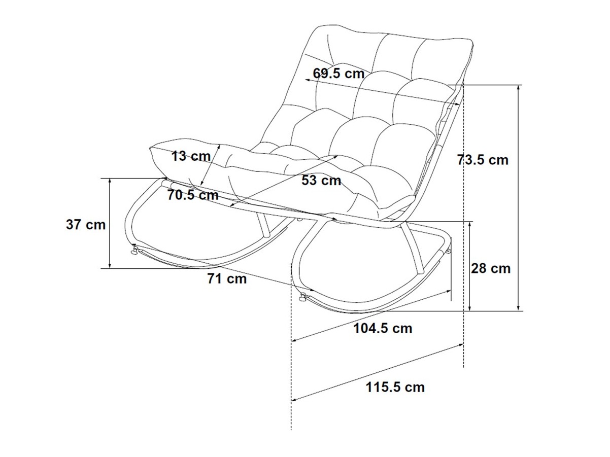 Vrtna fotelja Mandeville 361