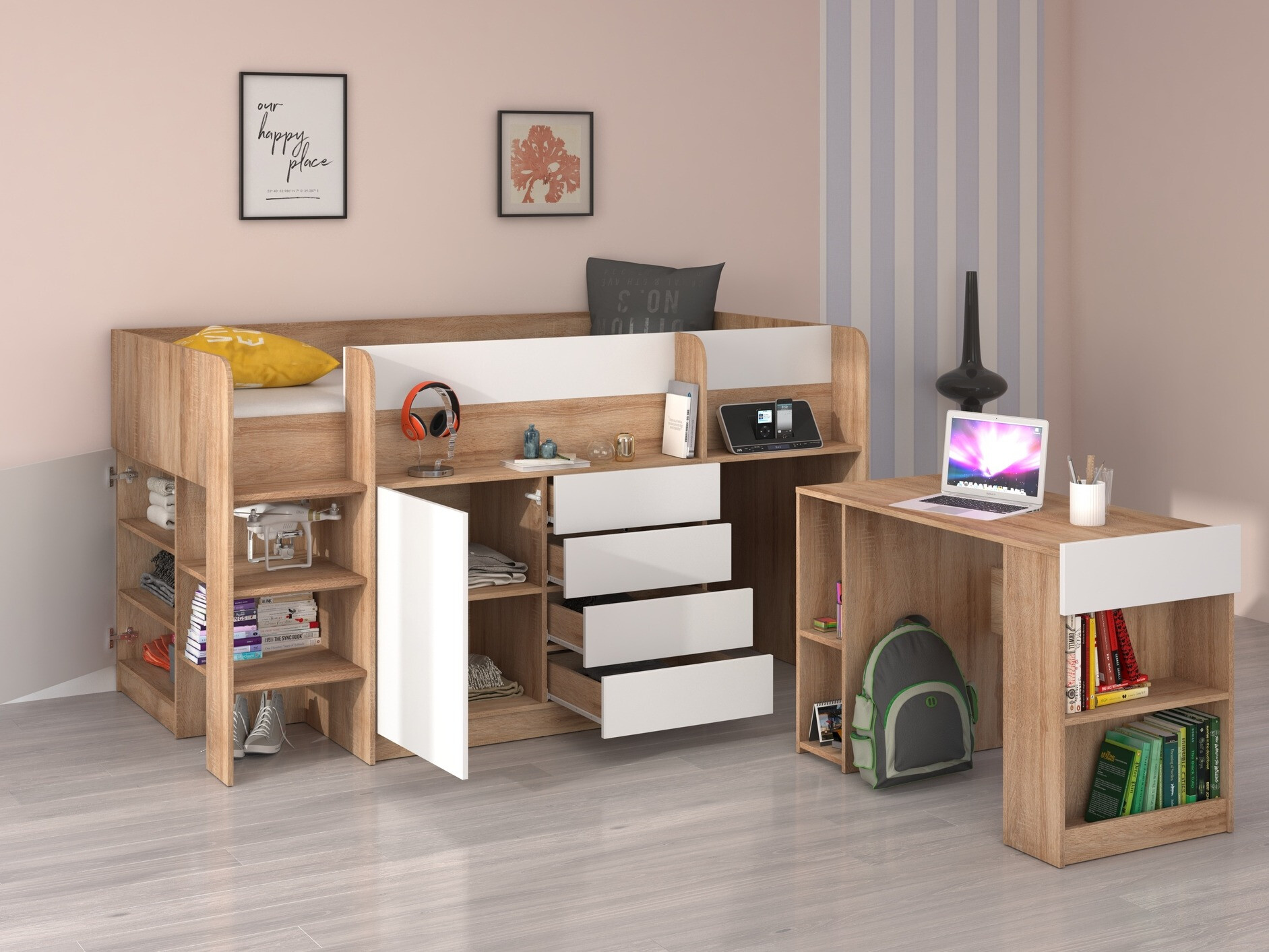 Krevet na platformi SC10296