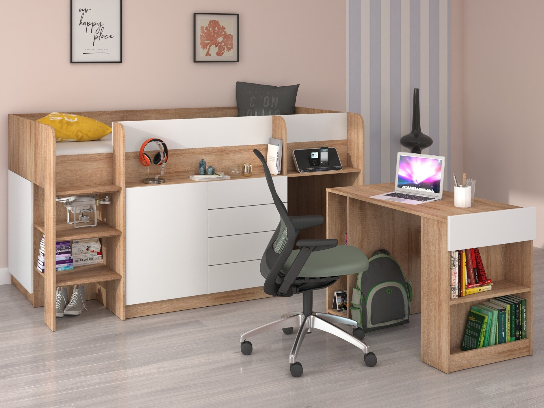 Krevet na platformi SC10296