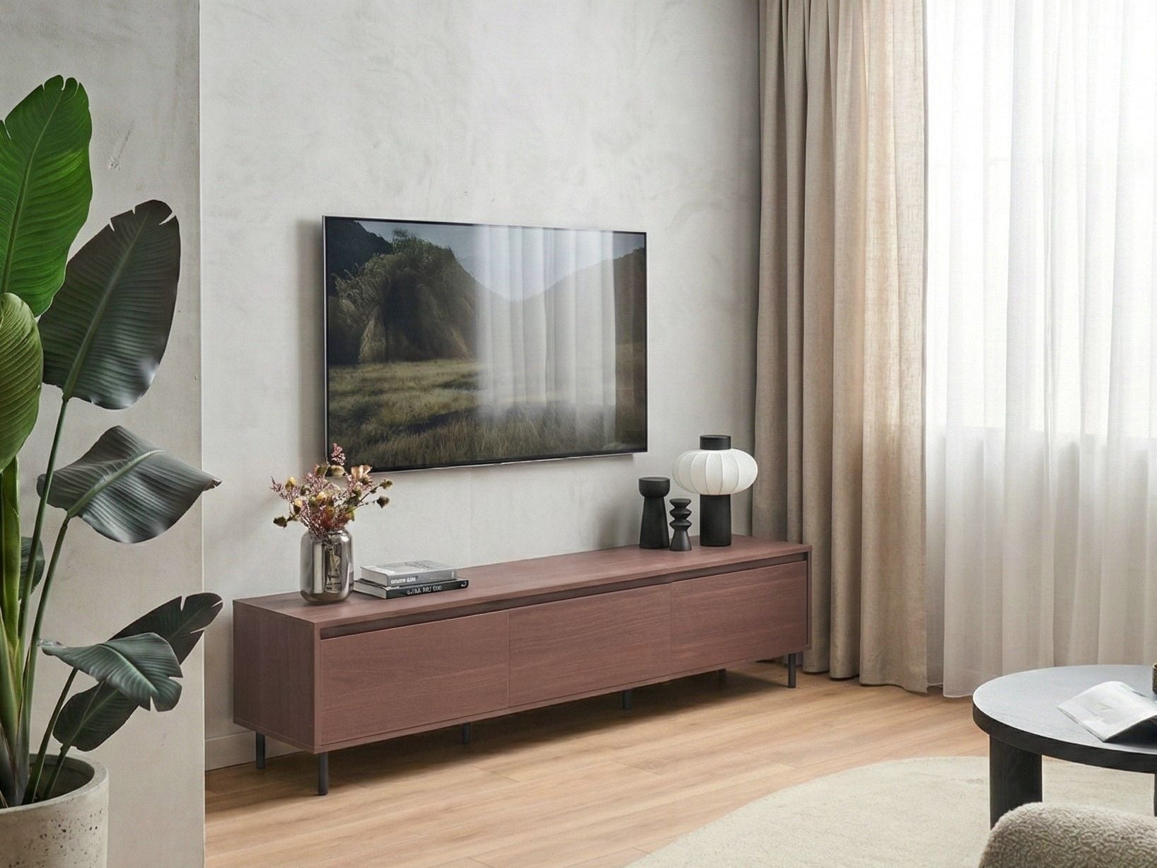 TV stol Berwyn 3310 (Tamno drvo)