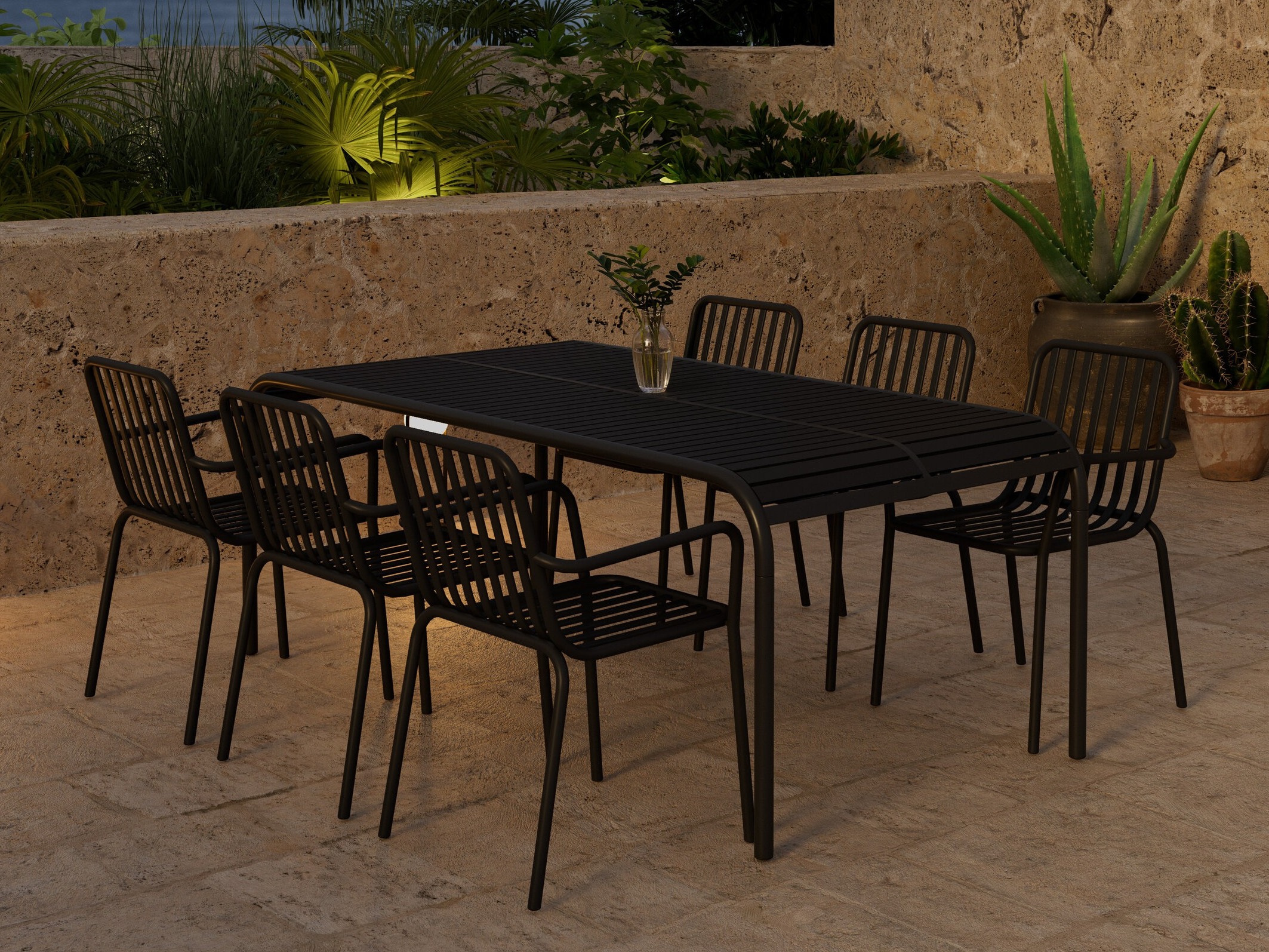 Set stola i stolica Dallas 5236