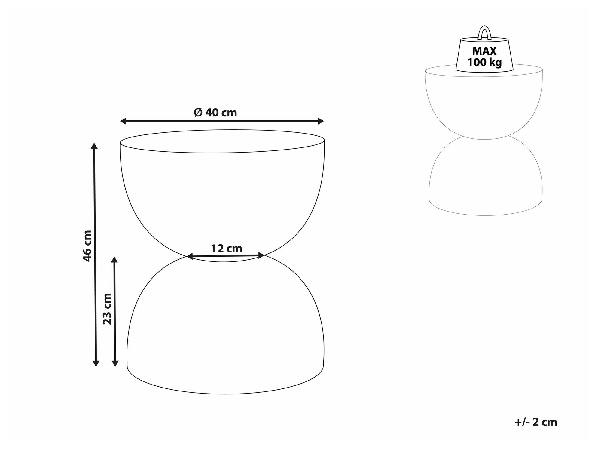 Pomoćni stolić SC10302