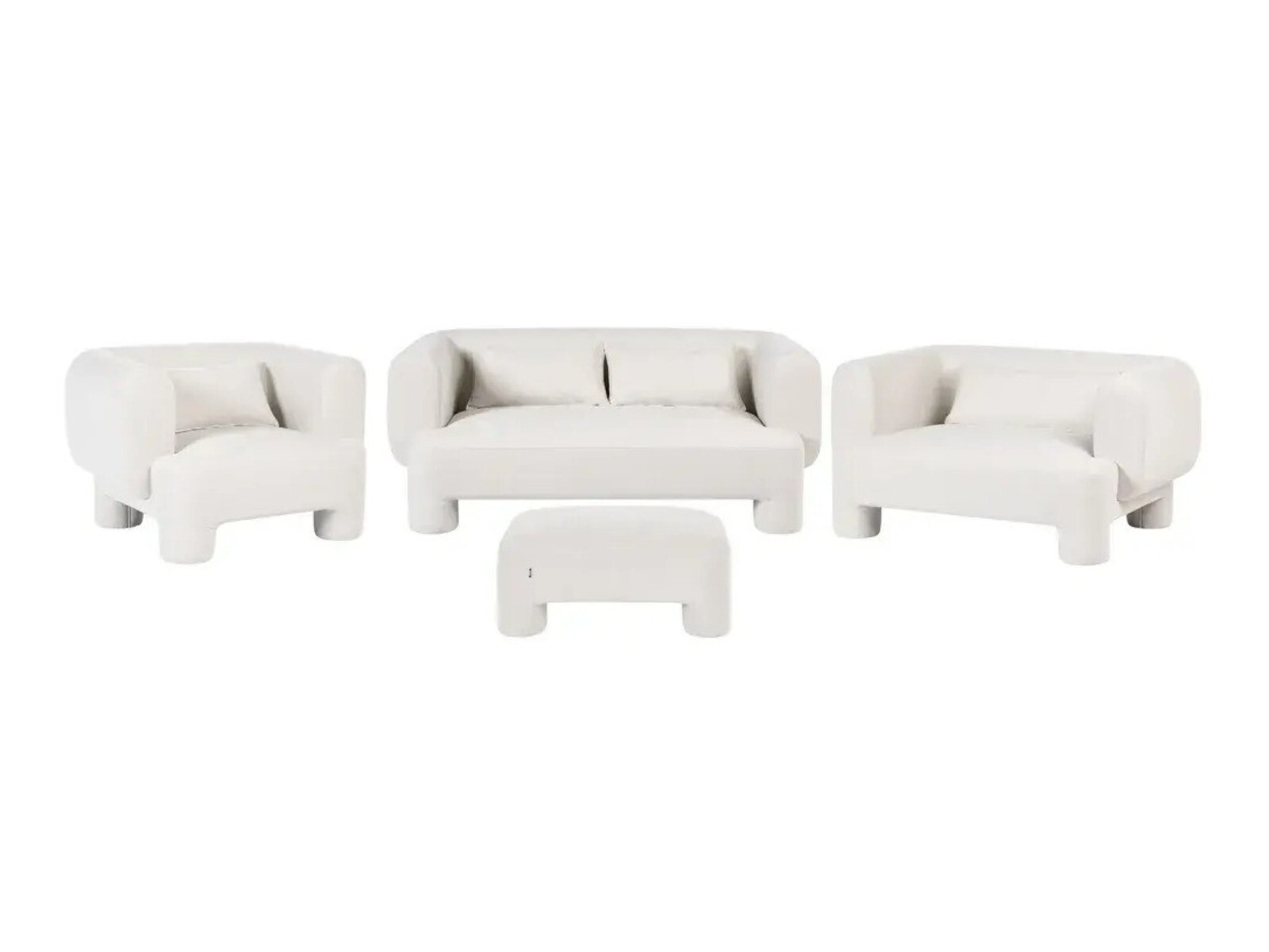 Tapecirani namještaj Cavsali 105 (Bijela)