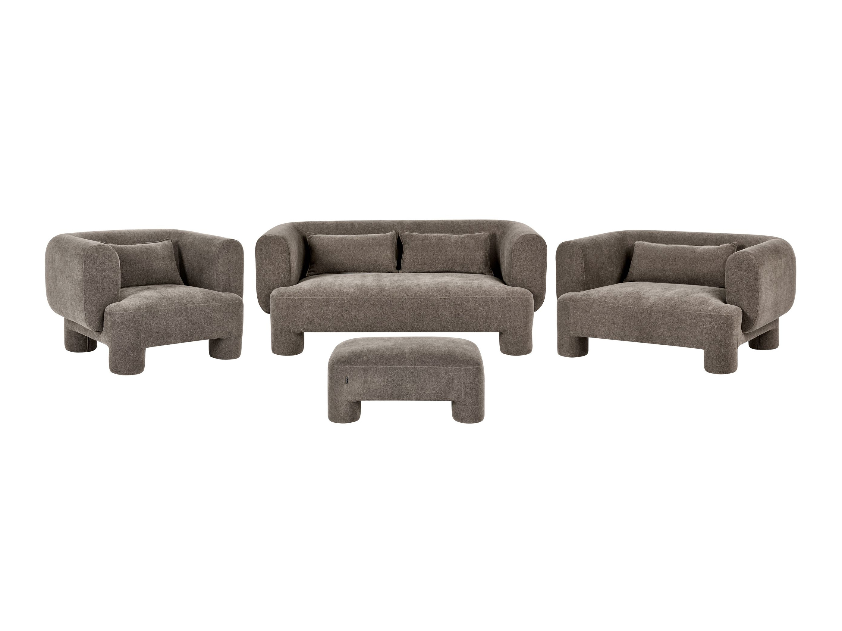 Tapecirani namještaj Cavsali 105 (Smeđa)