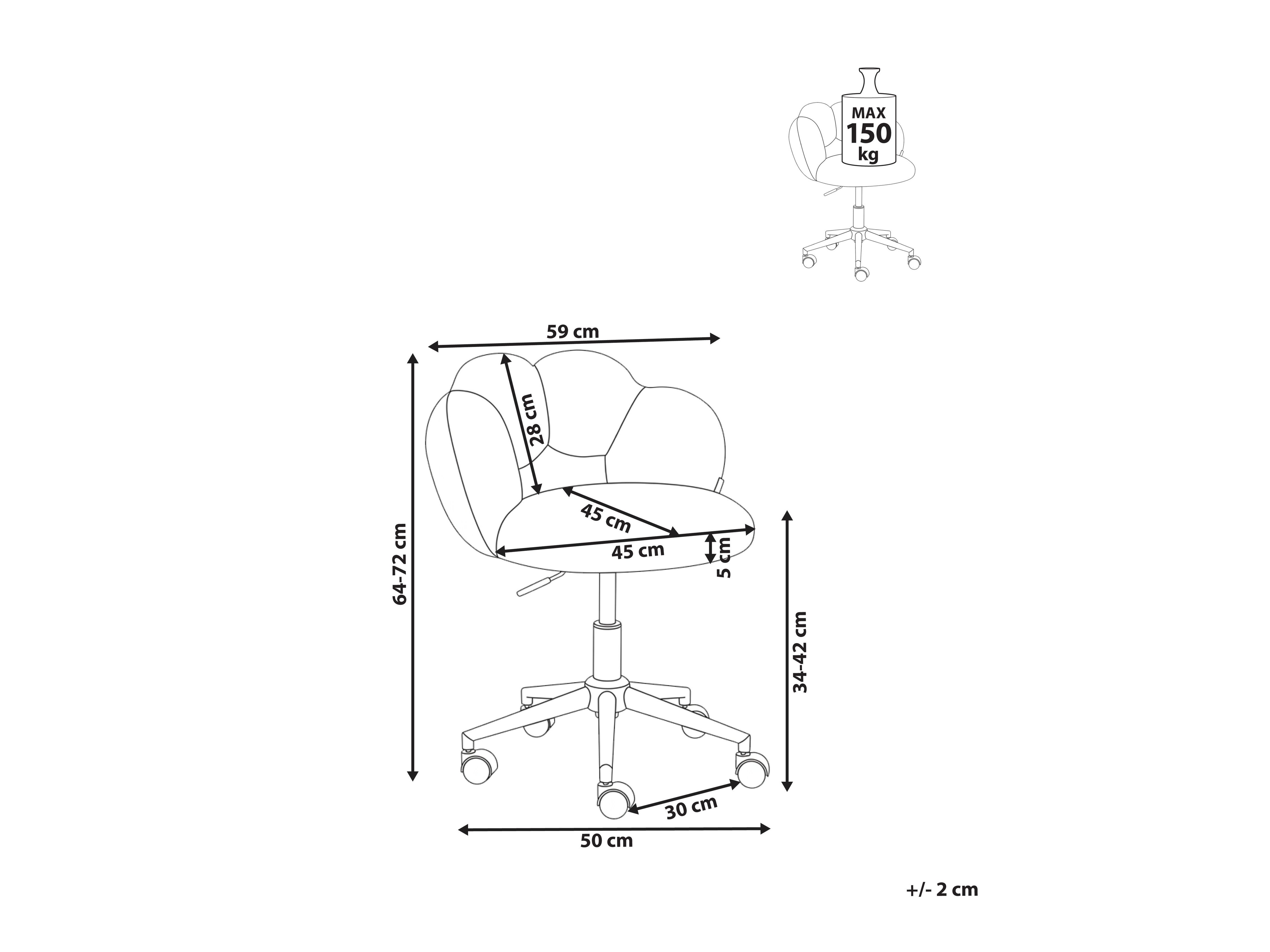 Uredska stolica Berwyn 3313 (Bež)