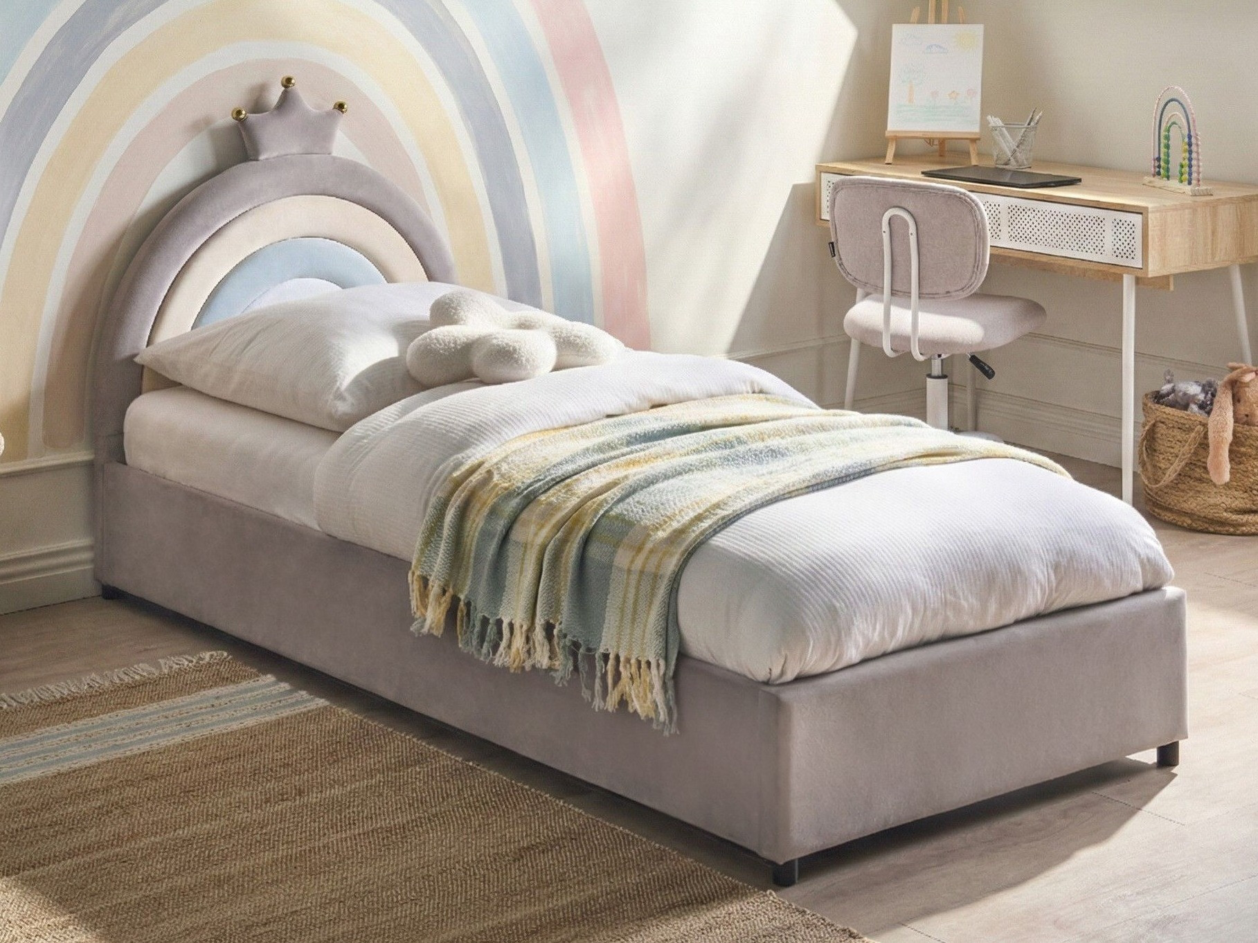 Krevet Berwyn 3314 (Siva)