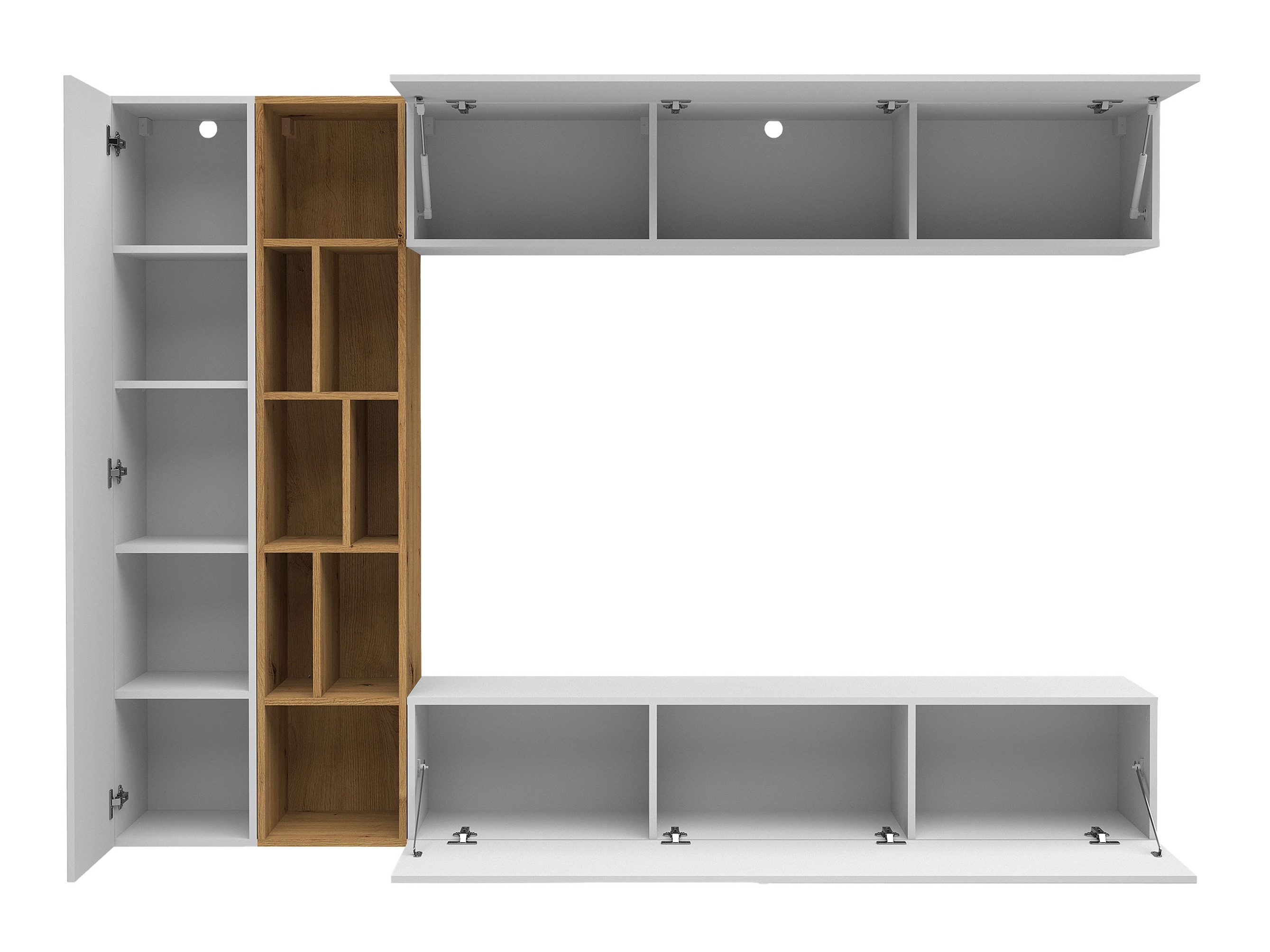 Set za dnevni boravak Comfivo Natura (Kašmir + Hrast Artisan)