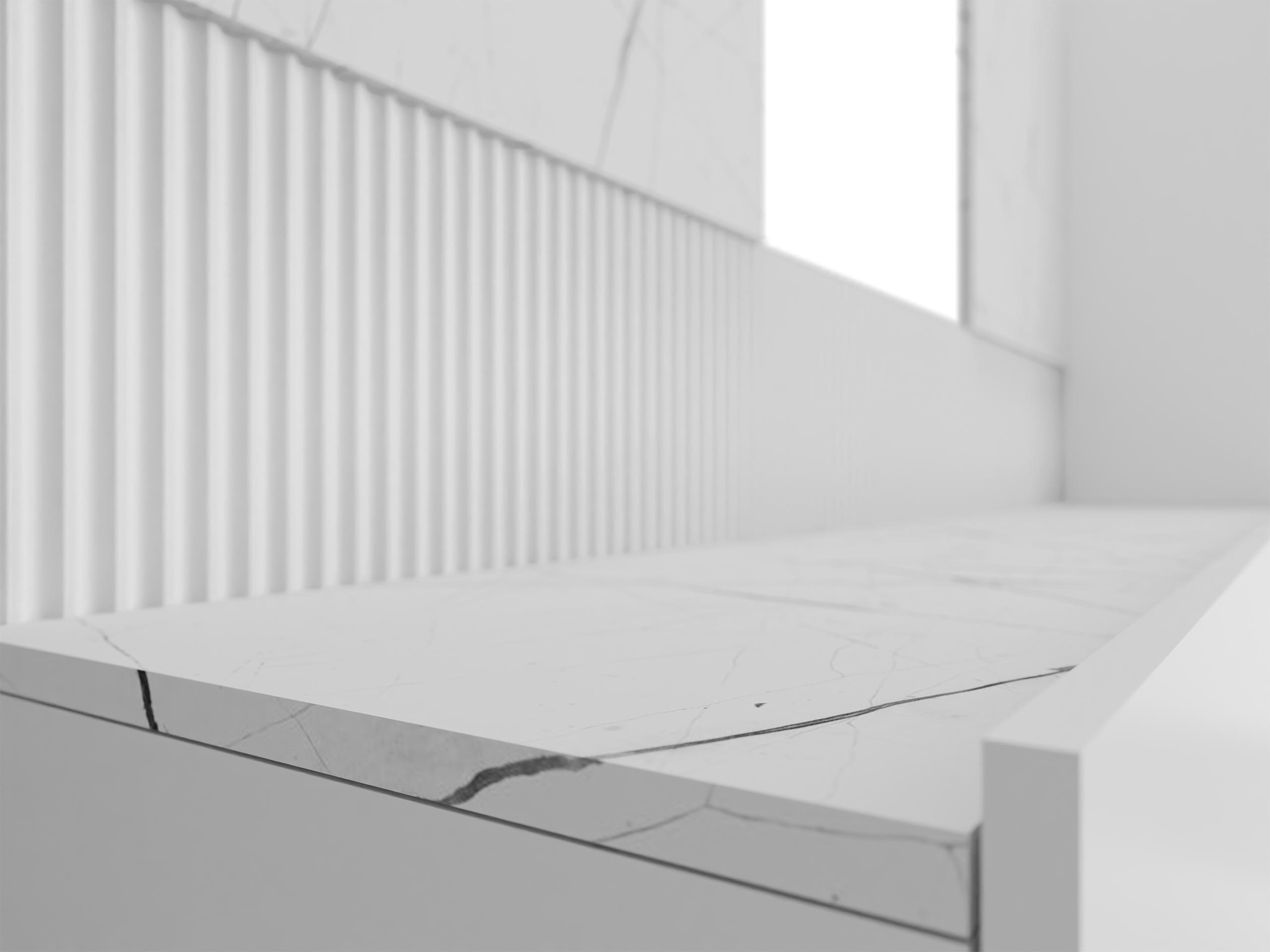 Set za dnevni boravak Comfivo Salix I (Orah + Svijetli travertin)