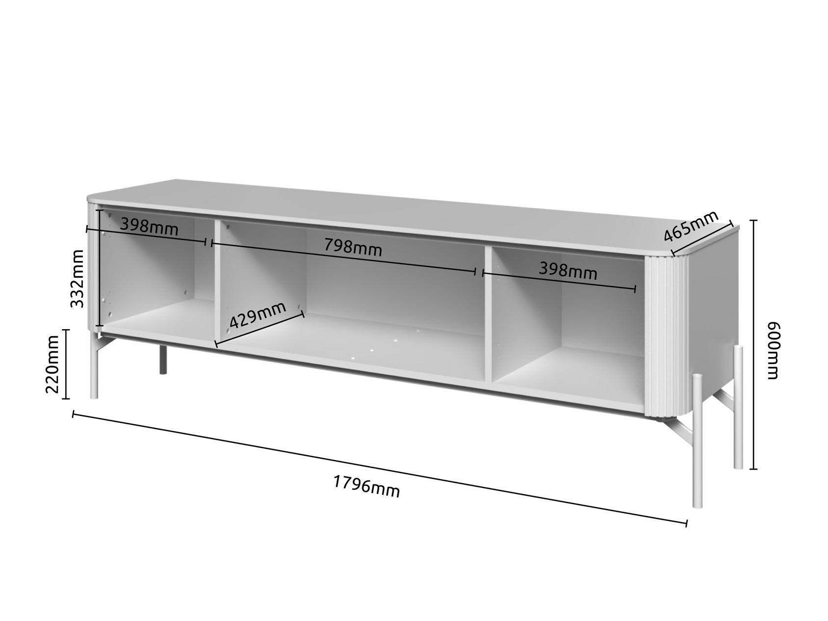 TV stol Sormelo 102