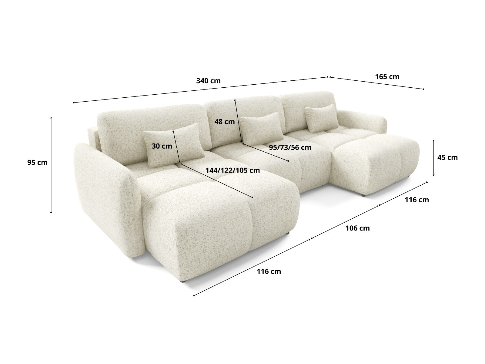 Kutna garnitura Franklin 220 (Bella 5)