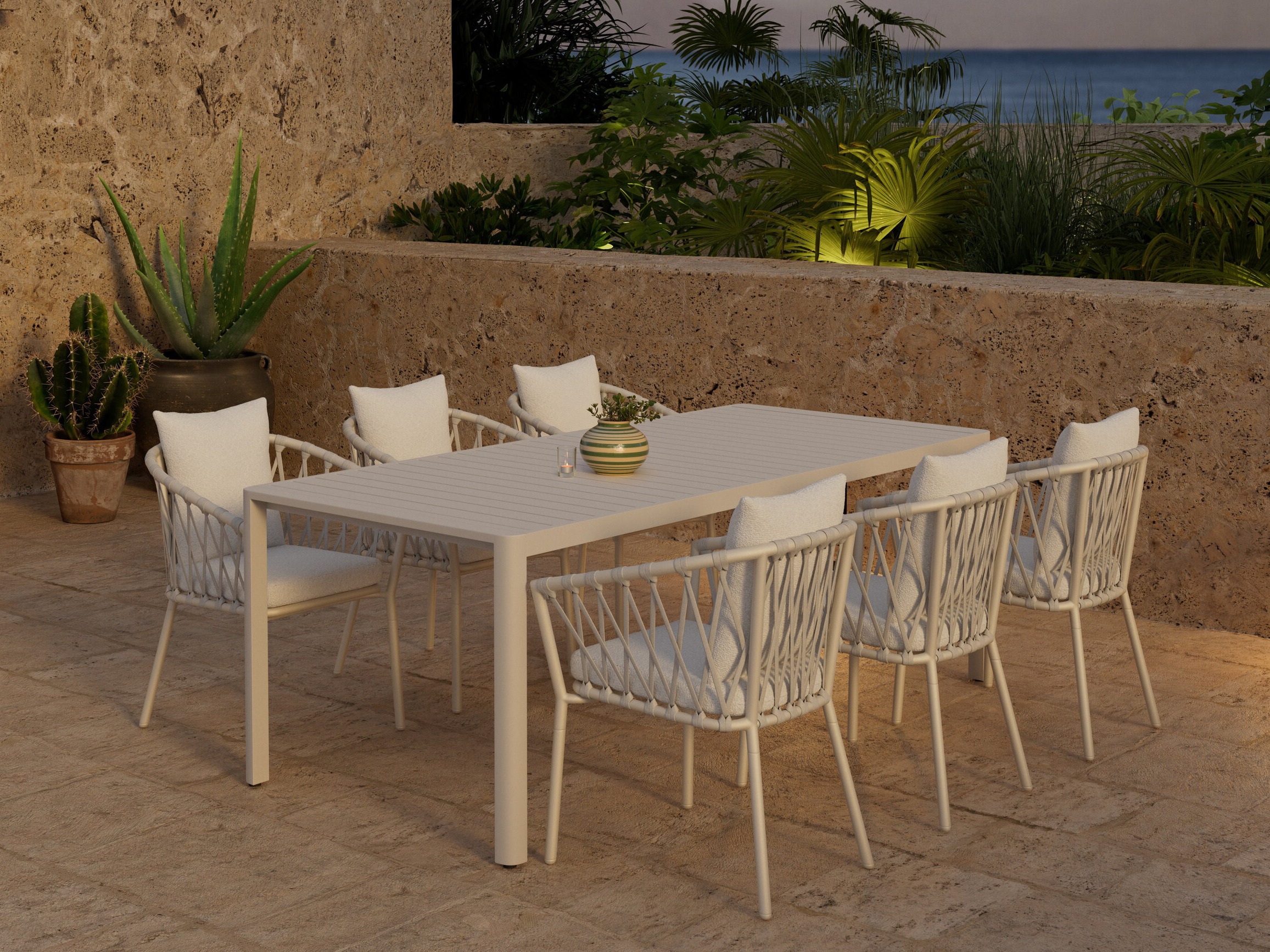 Set stola i stolica Dallas 5248