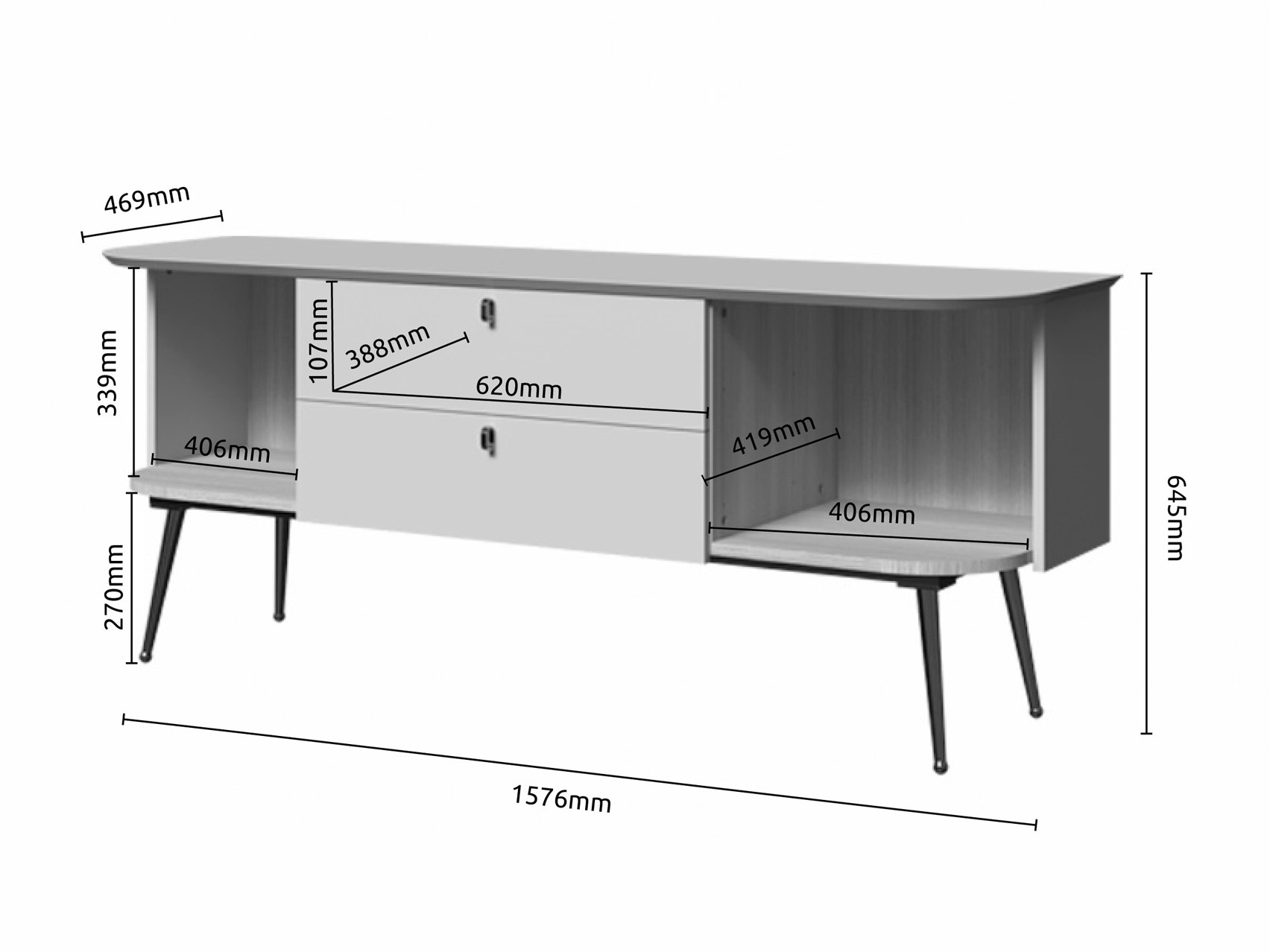 TV stol Enolori 105