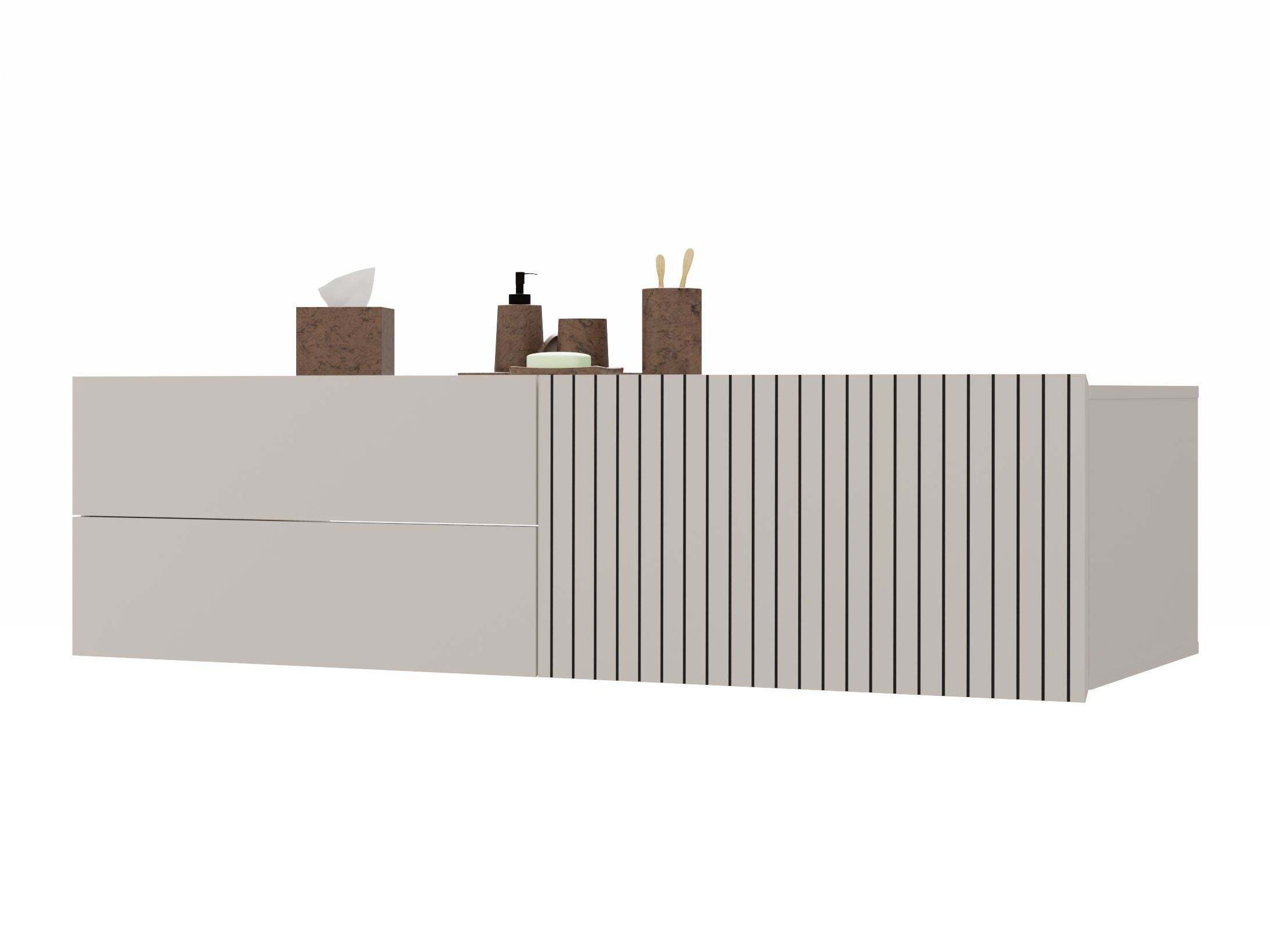 Zidni ormarić za umivaonik Mandeville 363 (Kašmir)