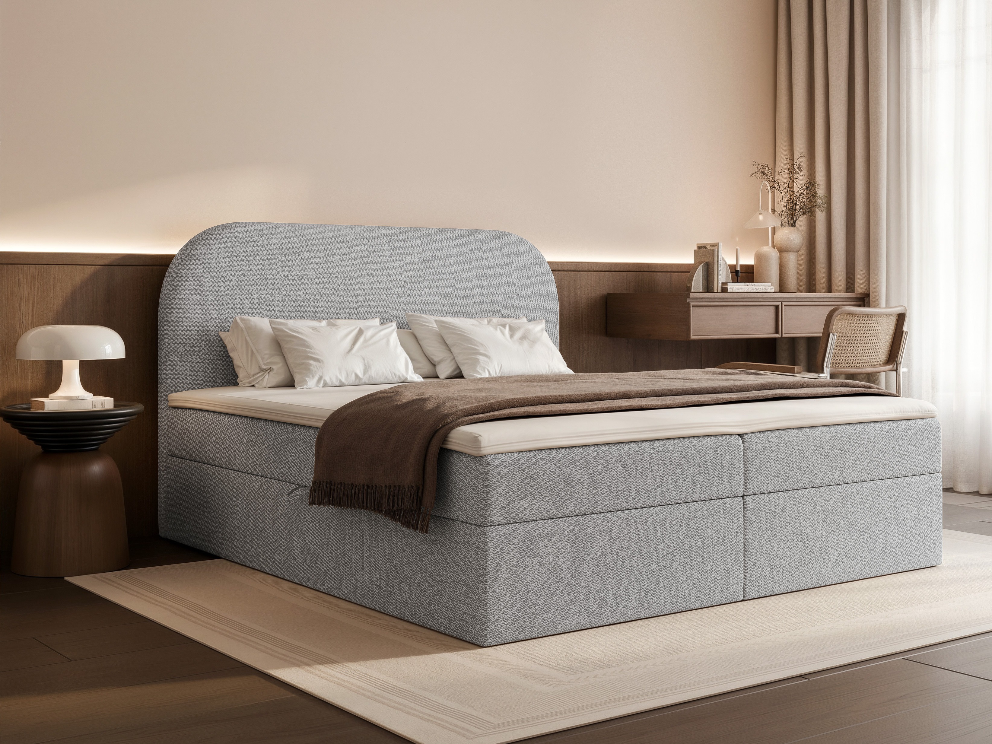 Boxspring krevet Martinez 131 (Lumi 84)