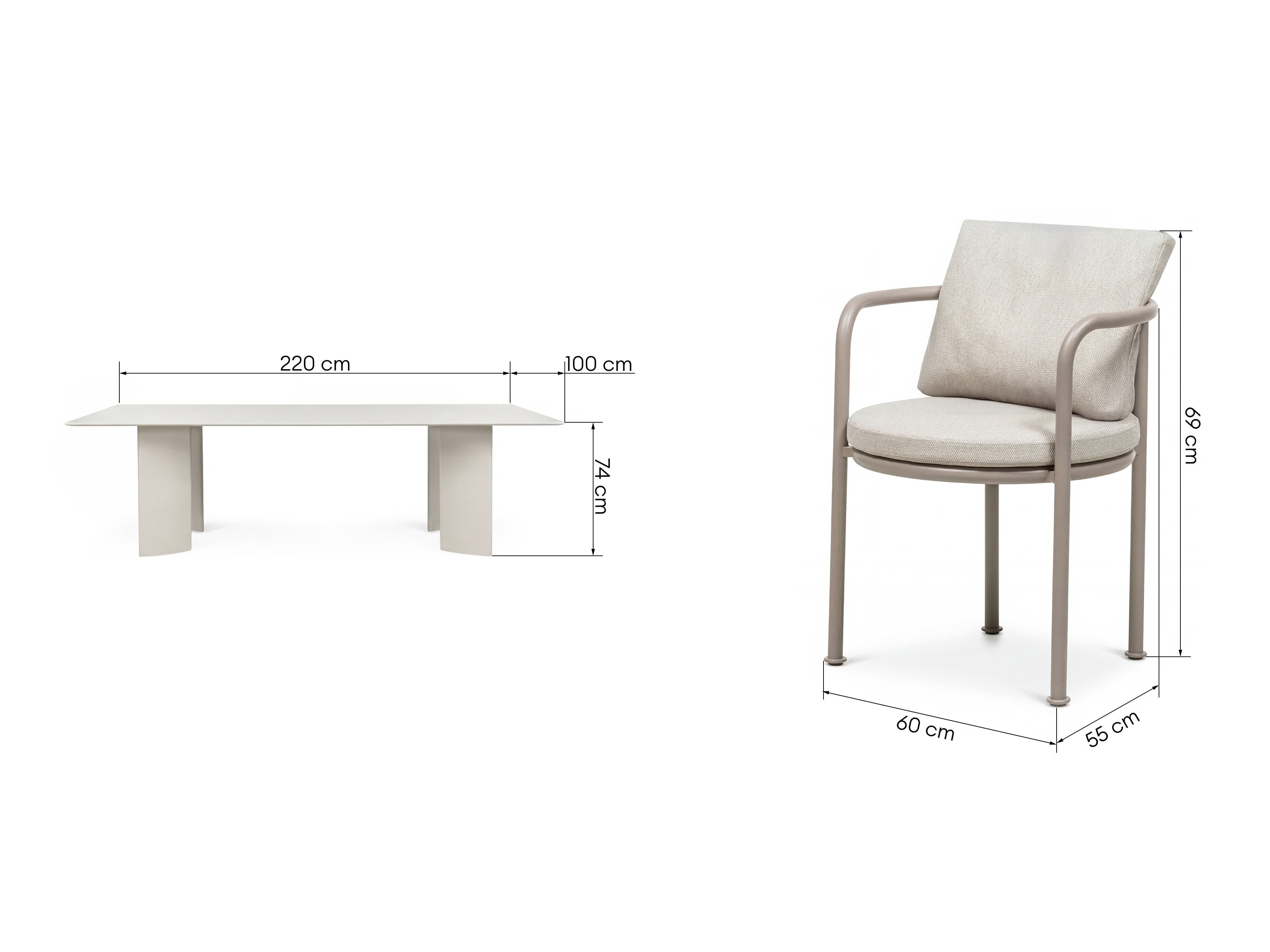 Set stola i stolica Burleson 724