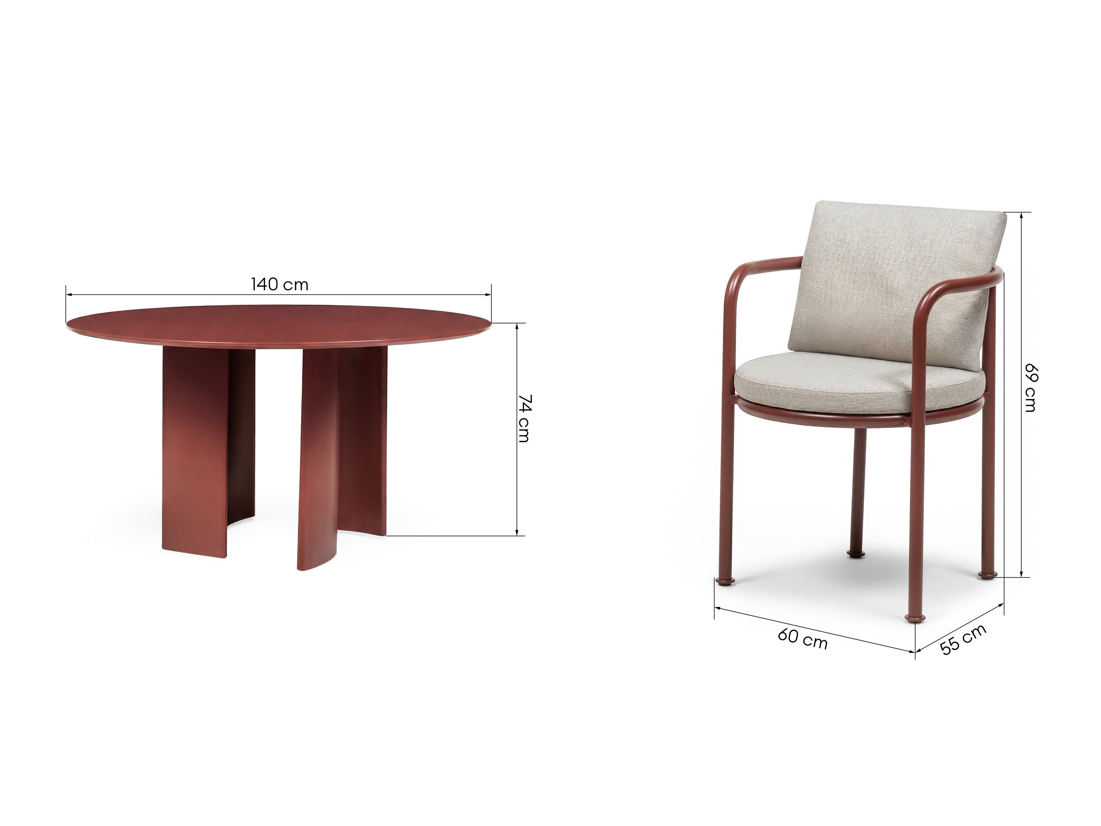 Set stola i stolica Burleson 727