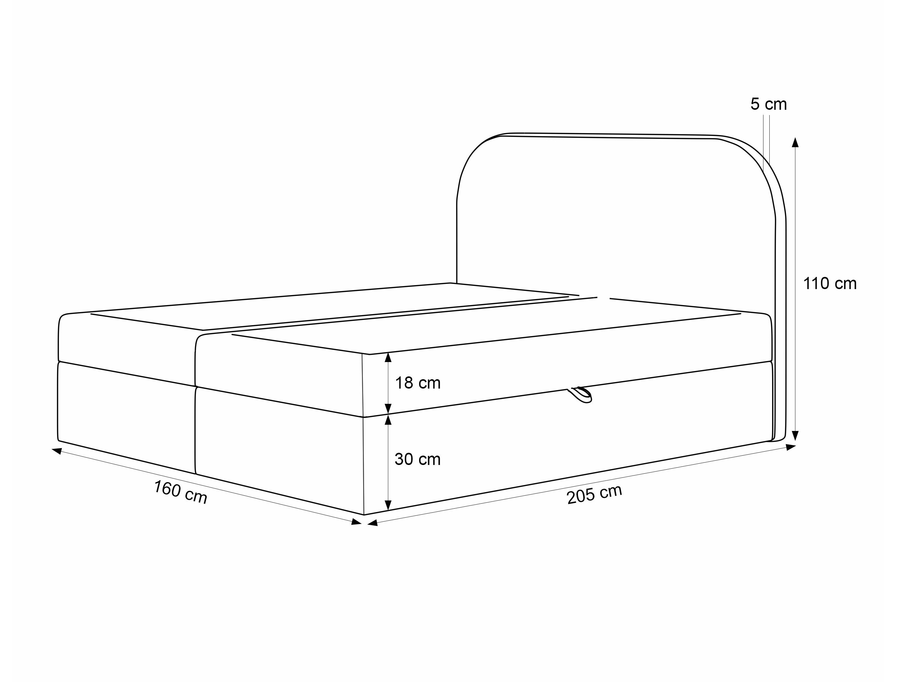 Boxspring krevet Martinez 131 (Monte 59)