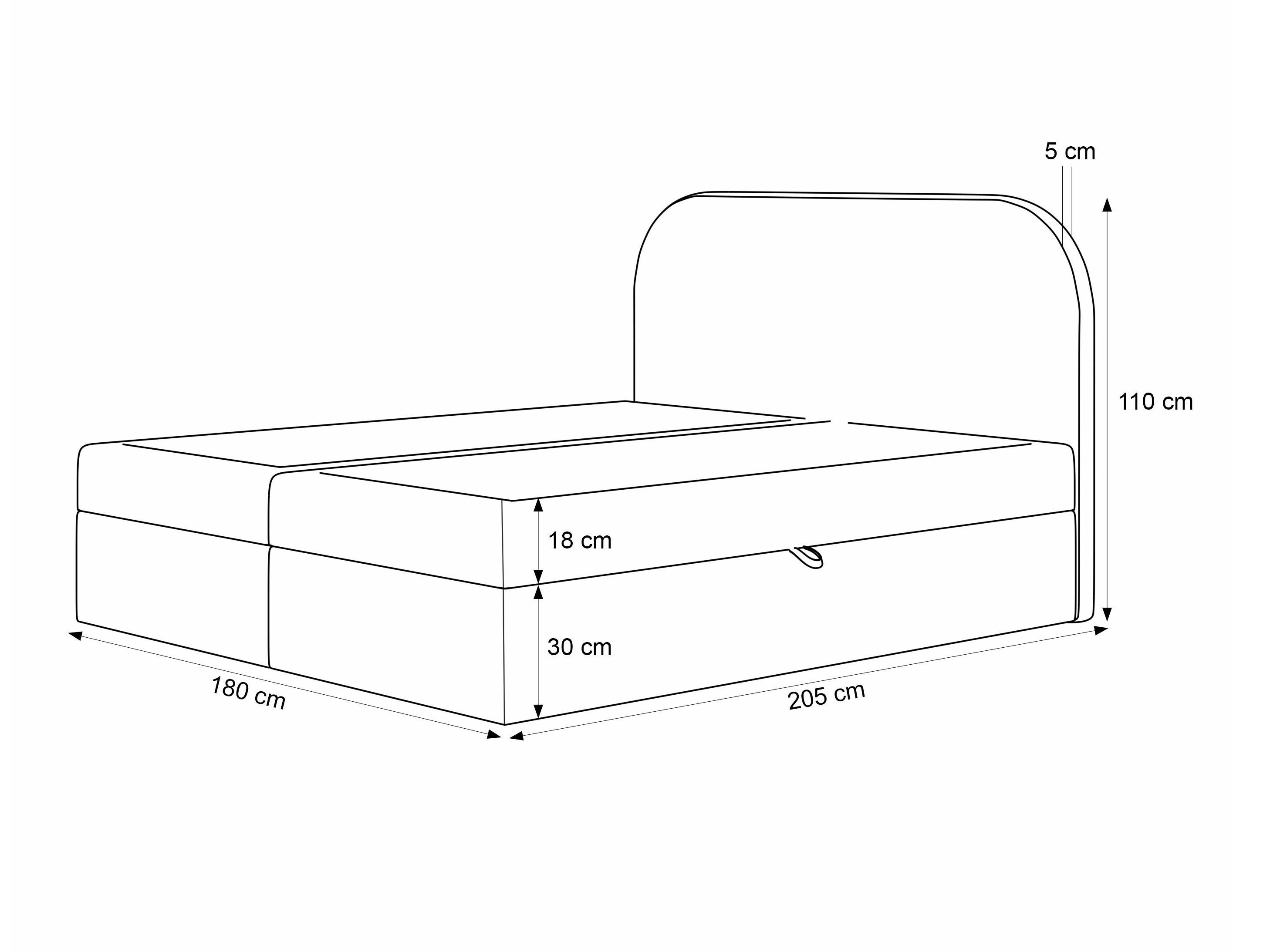Boxspring krevet Martinez 131 (New or never 37)