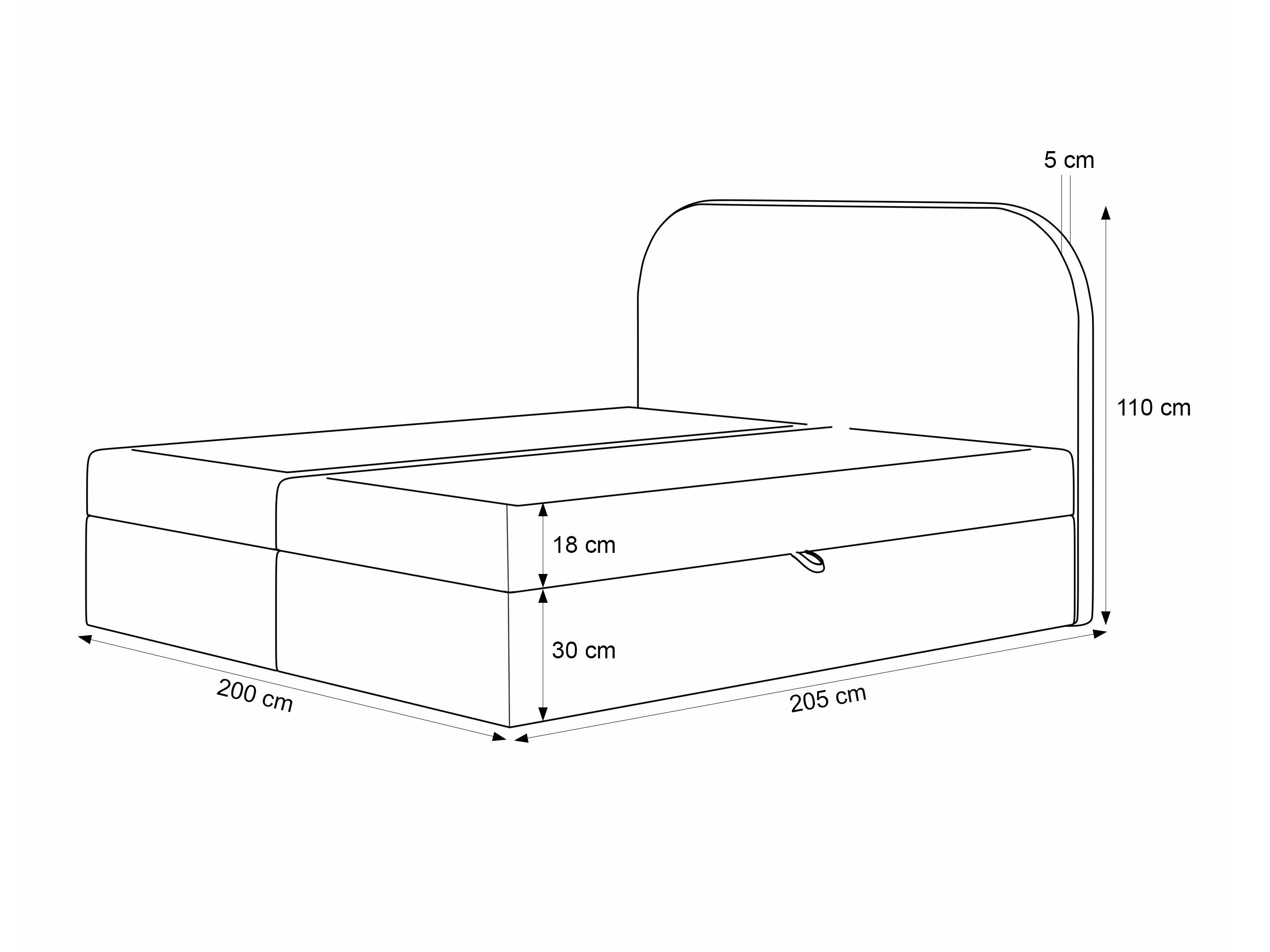 Boxspring krevet Martinez 131 (Puente 09)
