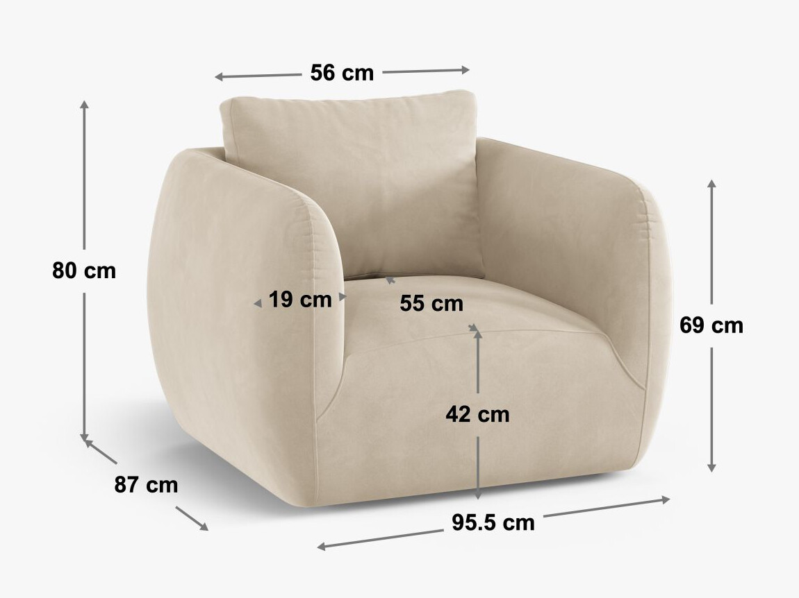 Fotelja Beckley 354 (Baloo 2073)