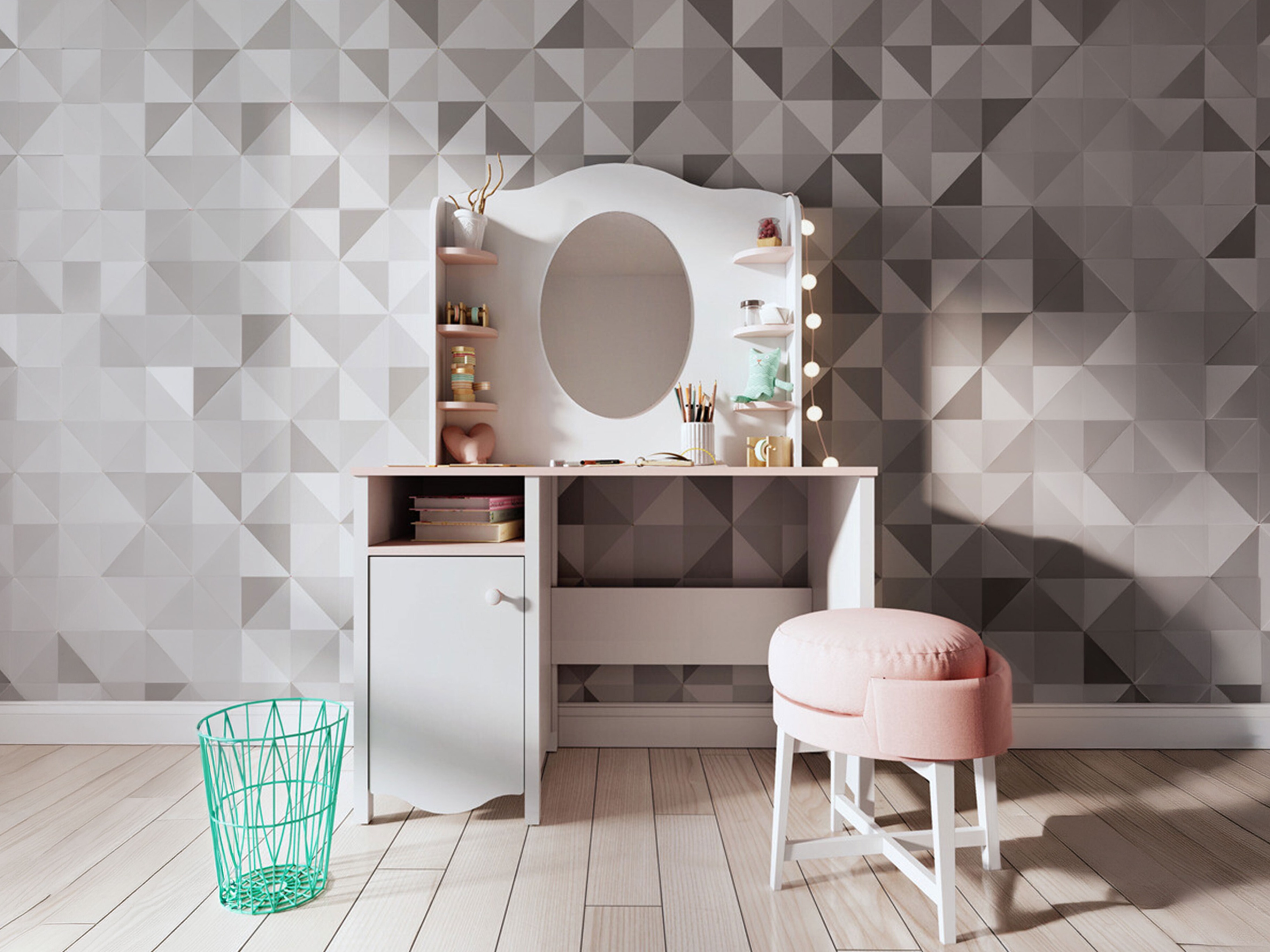 Ogledalo Velferi 116 (Bijela)