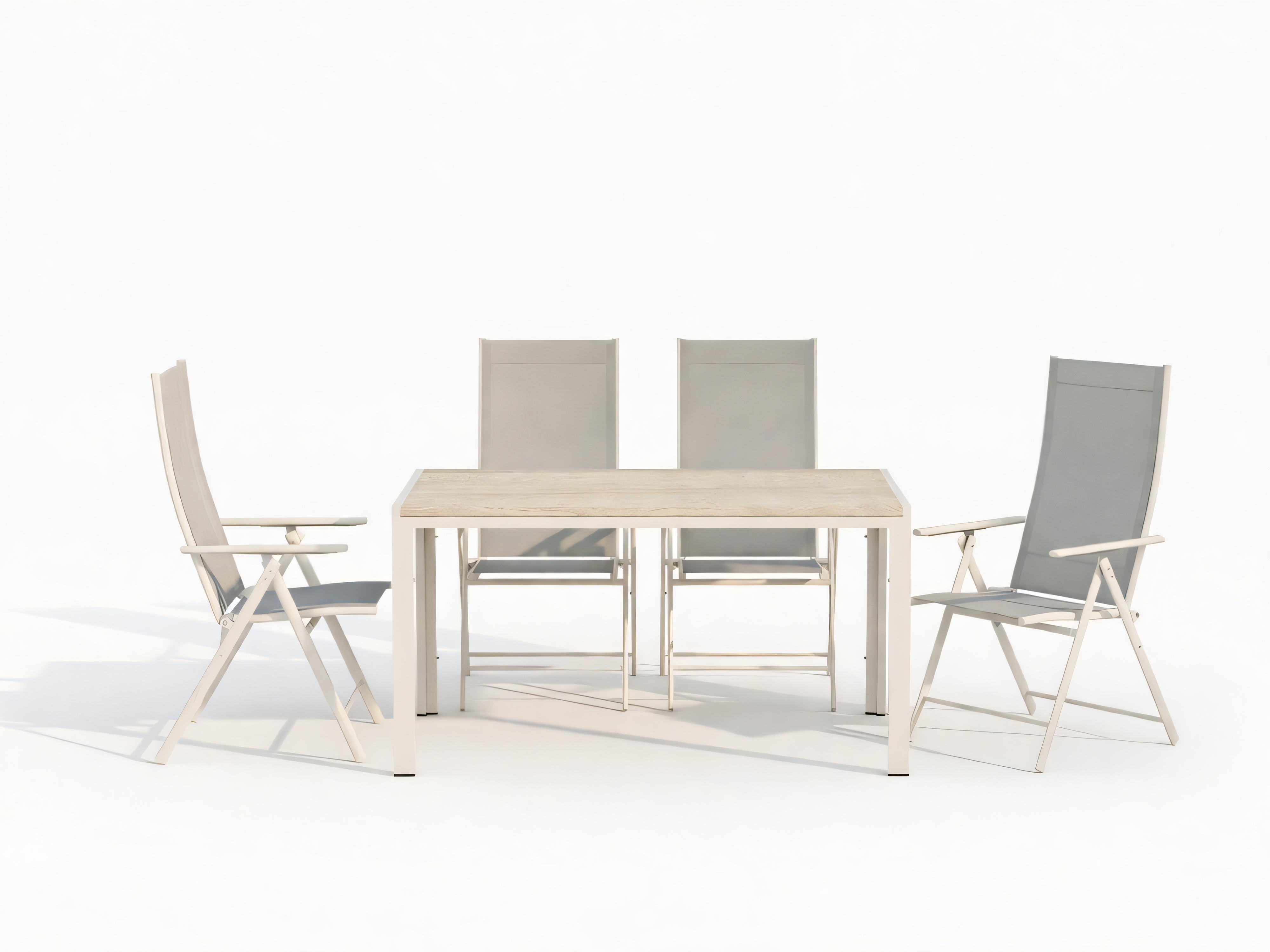 Set stola i stolica Dallas 5261 (Bež)