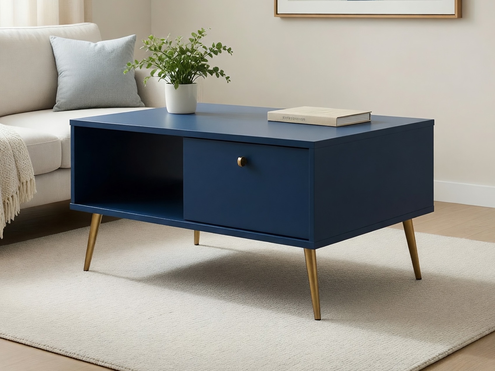 Stolić za kavu Corcamo 102 (Tamno plava)