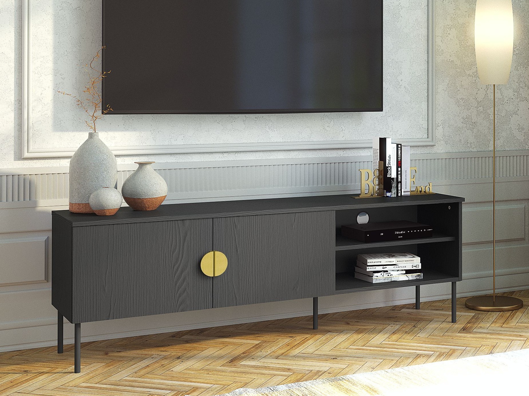 TV stol Morsono 102 (Crna)