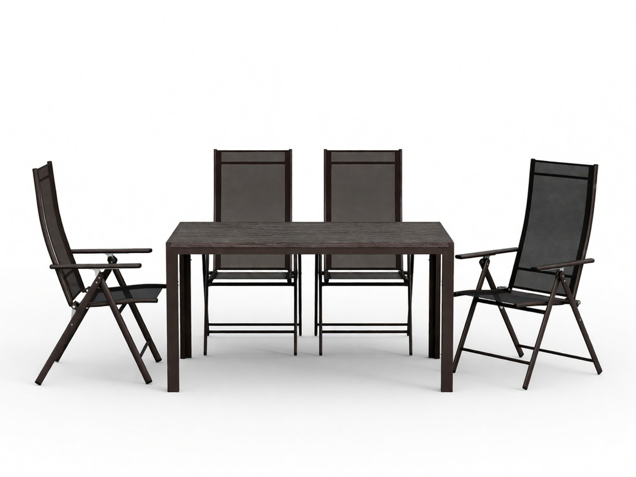 Set stola i stolica Dallas 5261 (Crna)