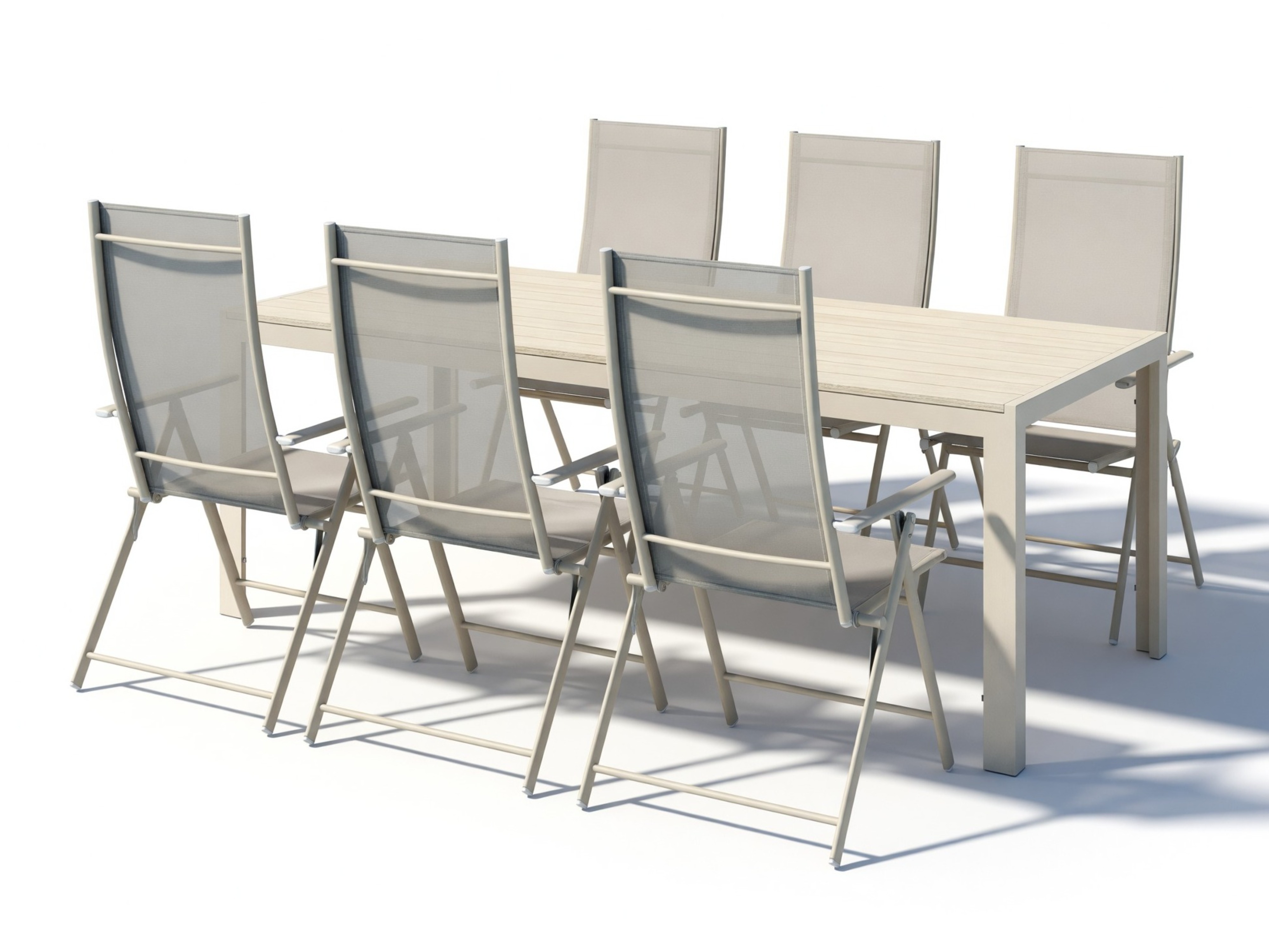 Set stola i stolica Dallas 5263 (Bež)