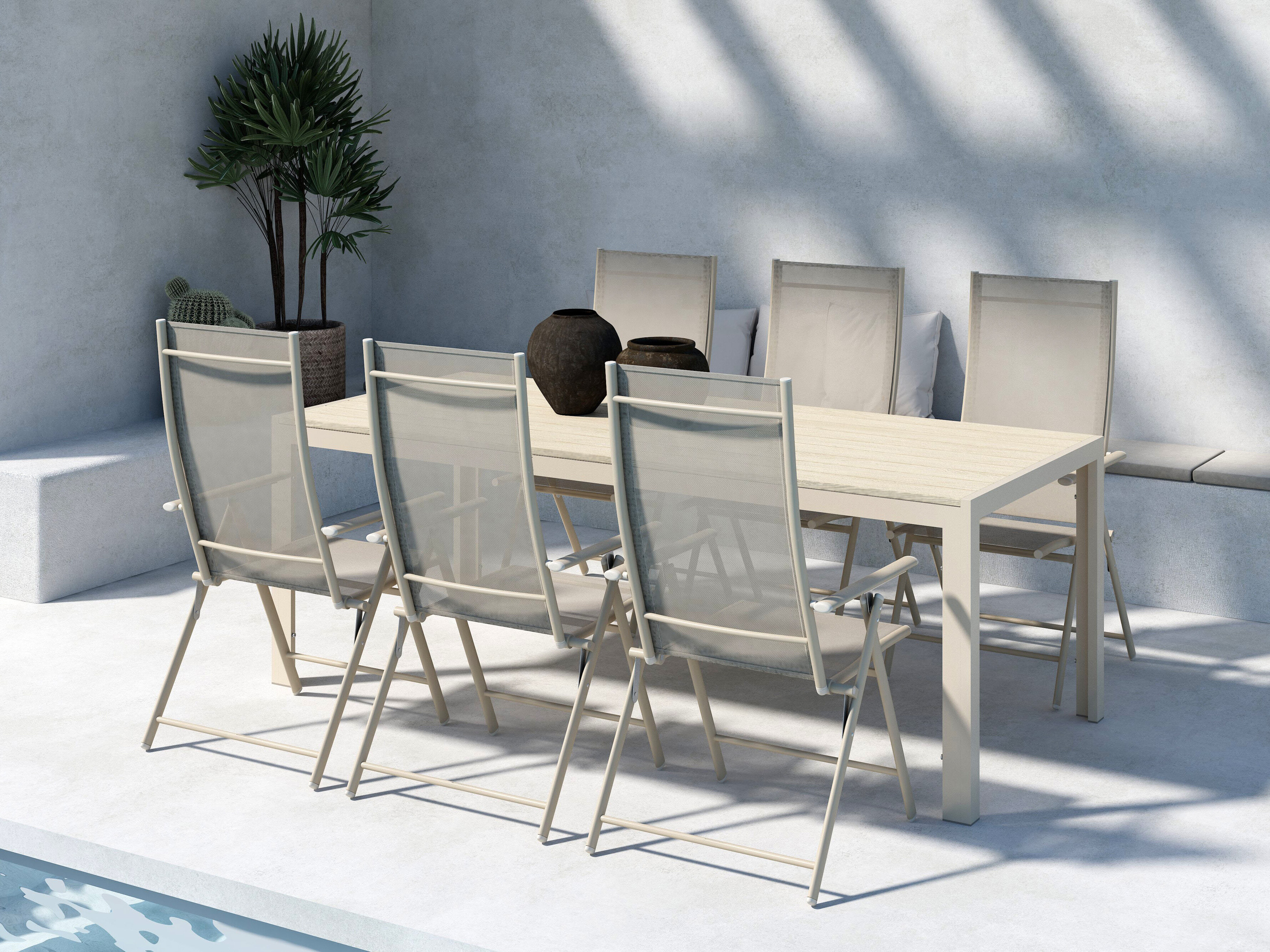 Set stola i stolica Dallas 5263 (Bež)