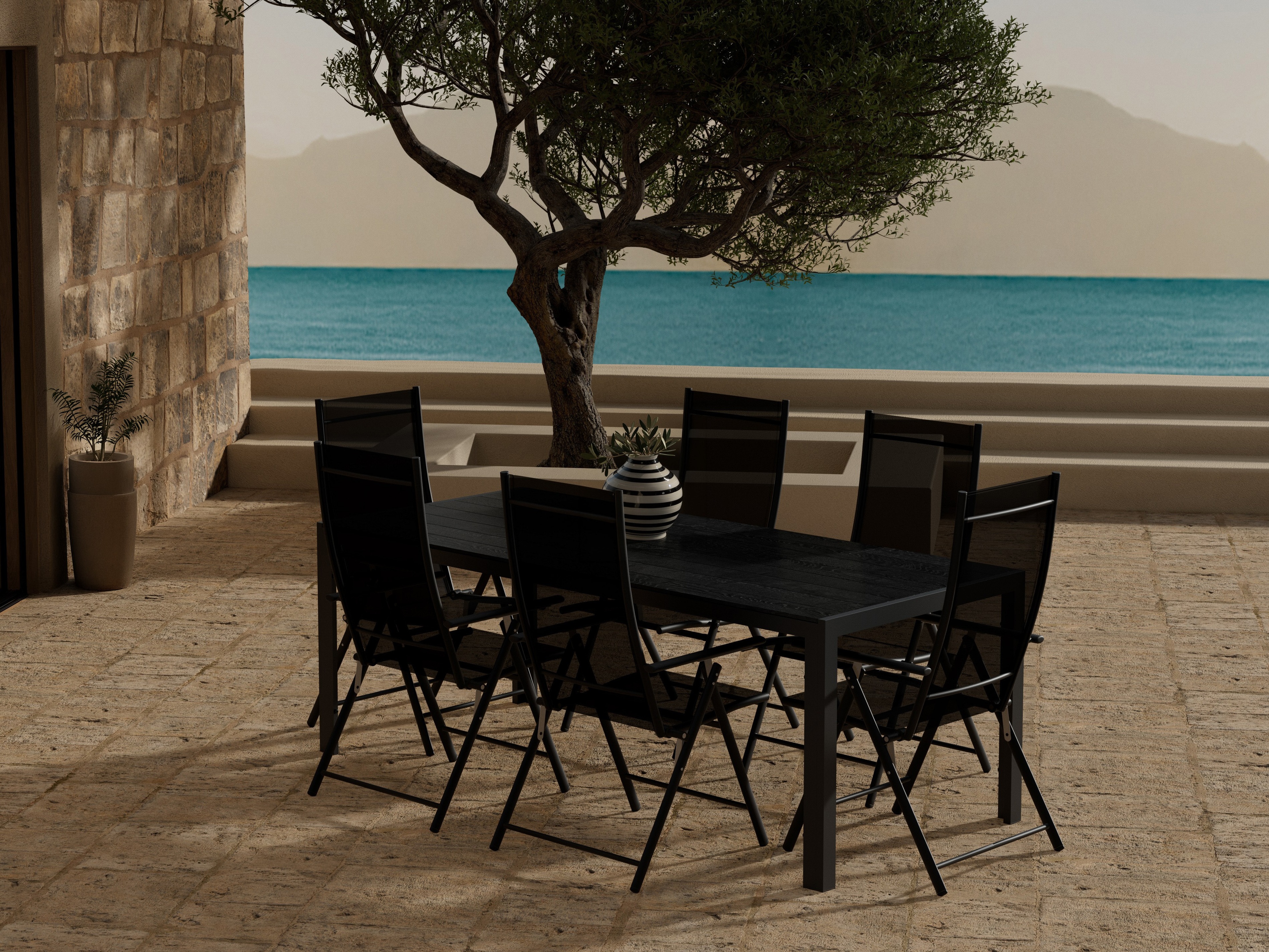 Set stola i stolica Dallas 5264