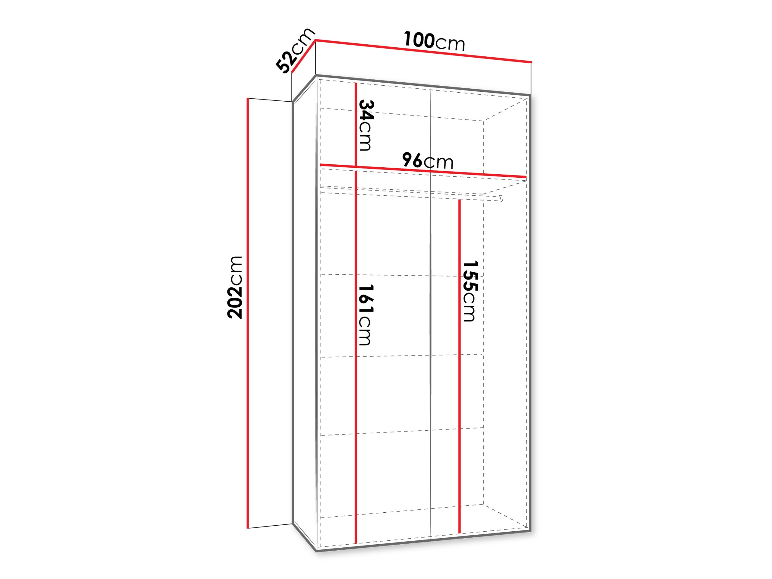 Ormar Hartford 597 (Crna)