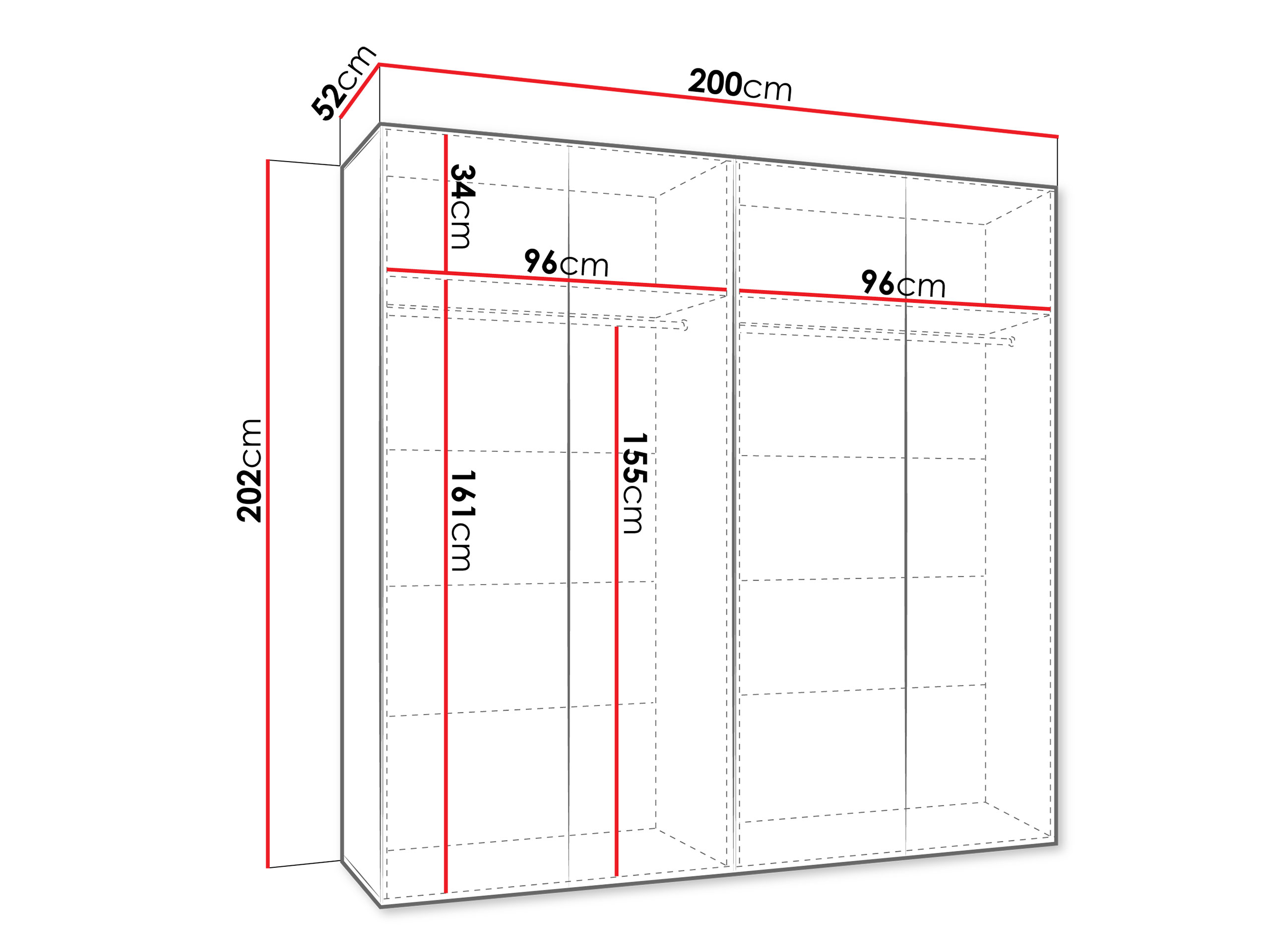 Ormar Hartford 598 (Bijela)