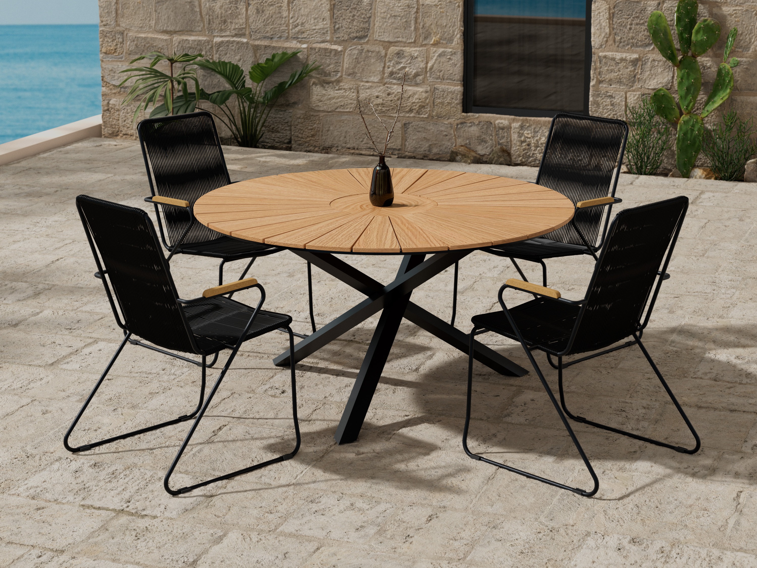 Set stola i stolica Dallas 5272