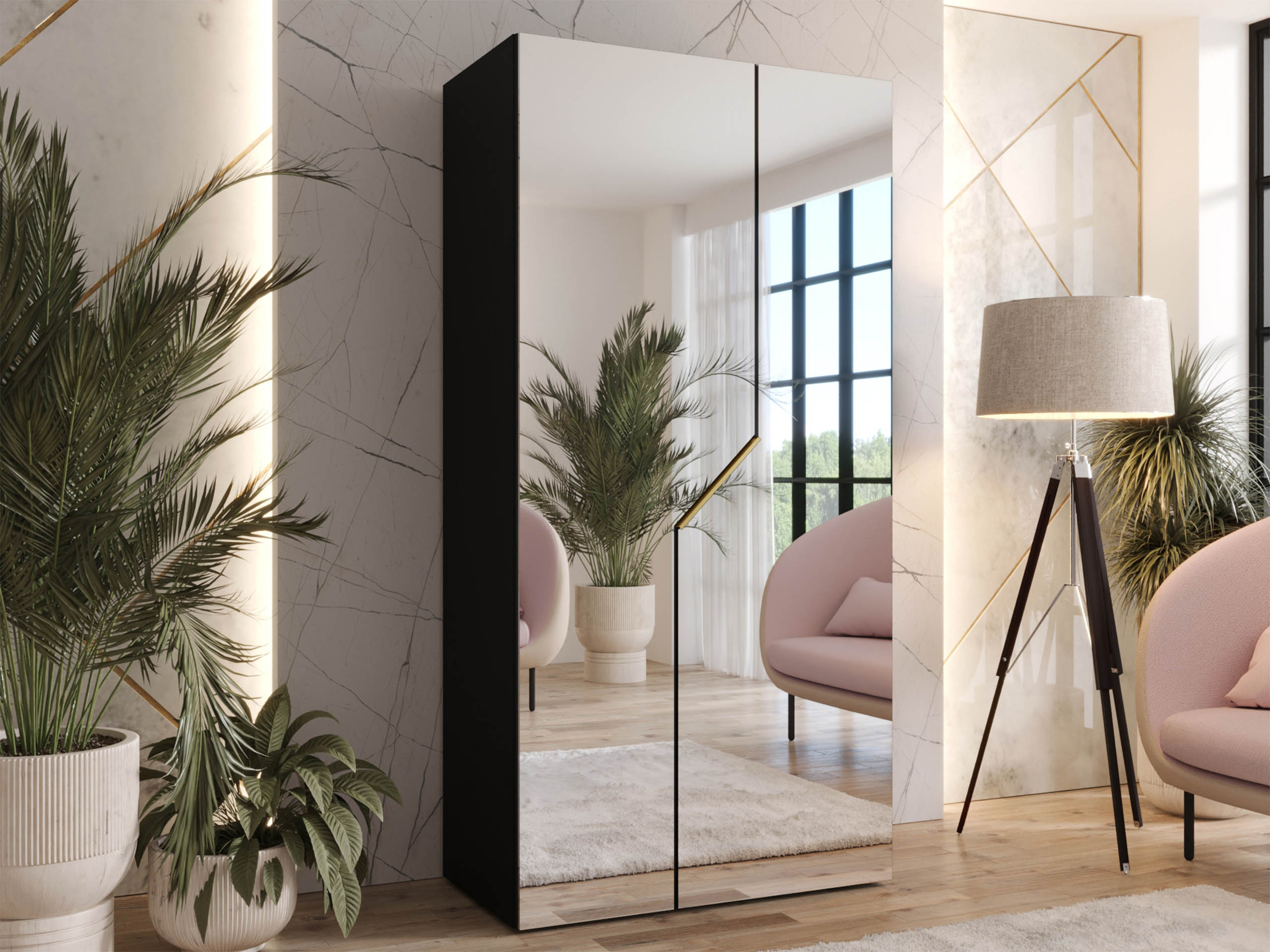 Ormar Hartford 600 (Crna)