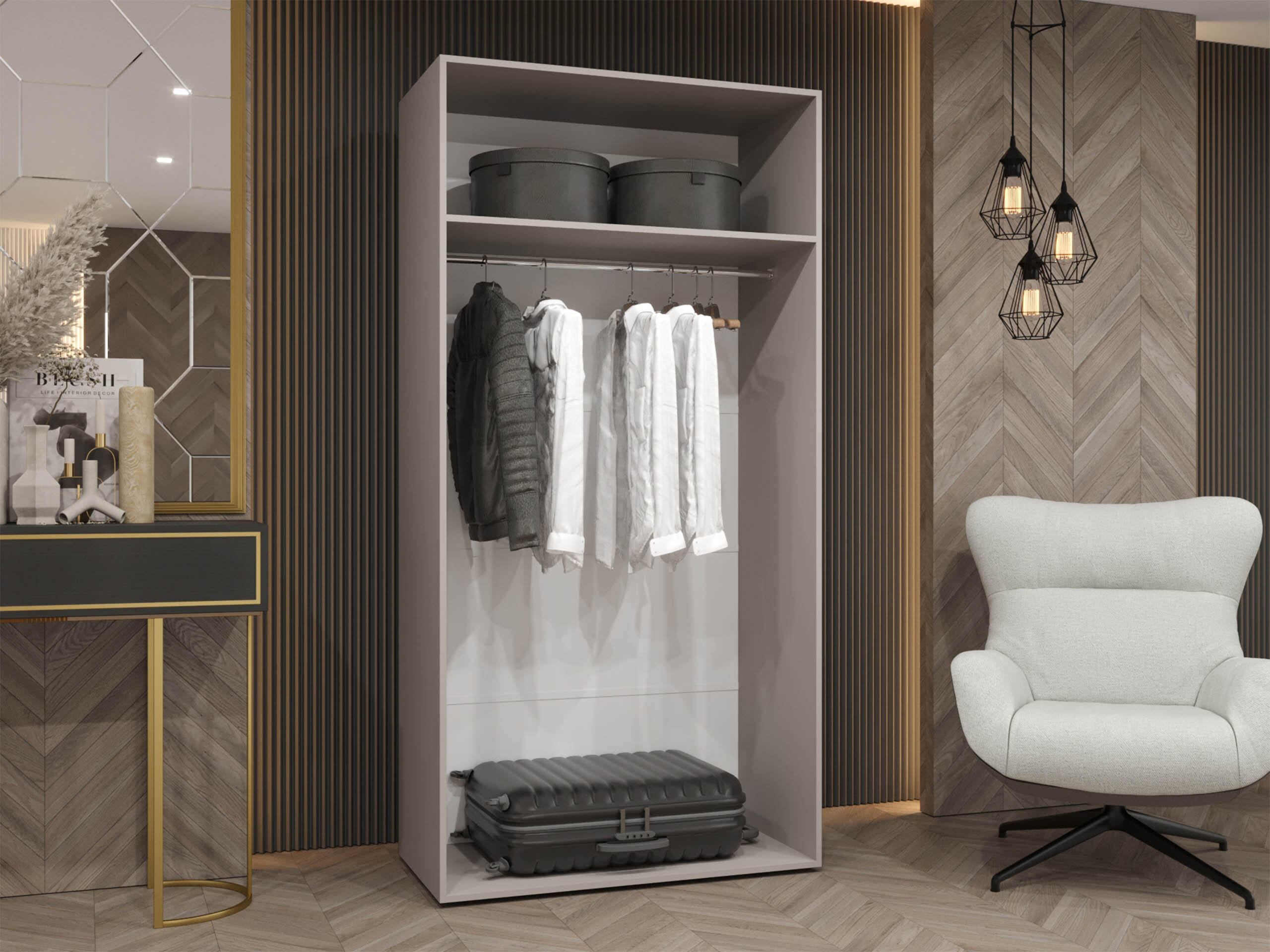 Ormar Hartford 600 (Crna)