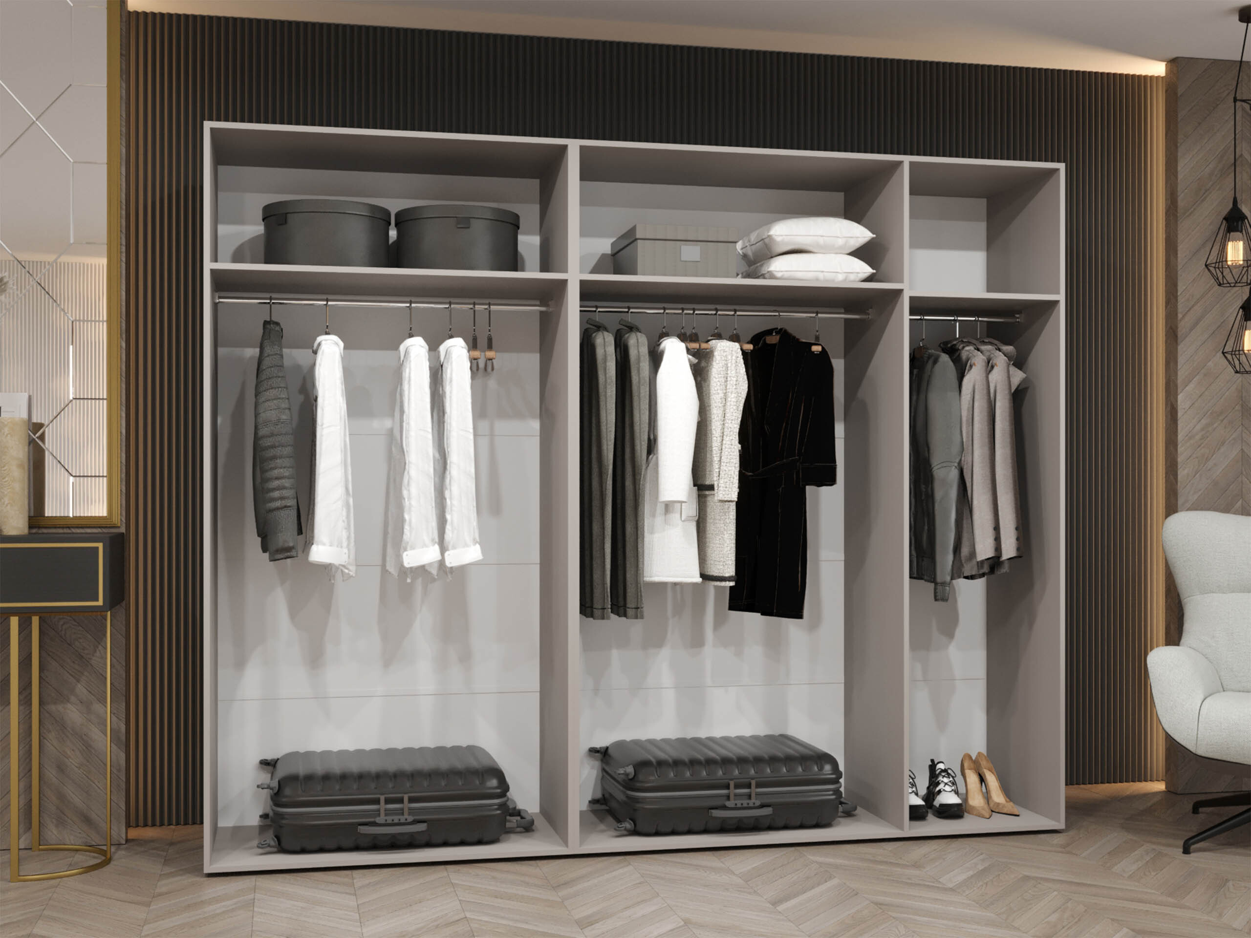 Ormar Hartford 606 (Crna)