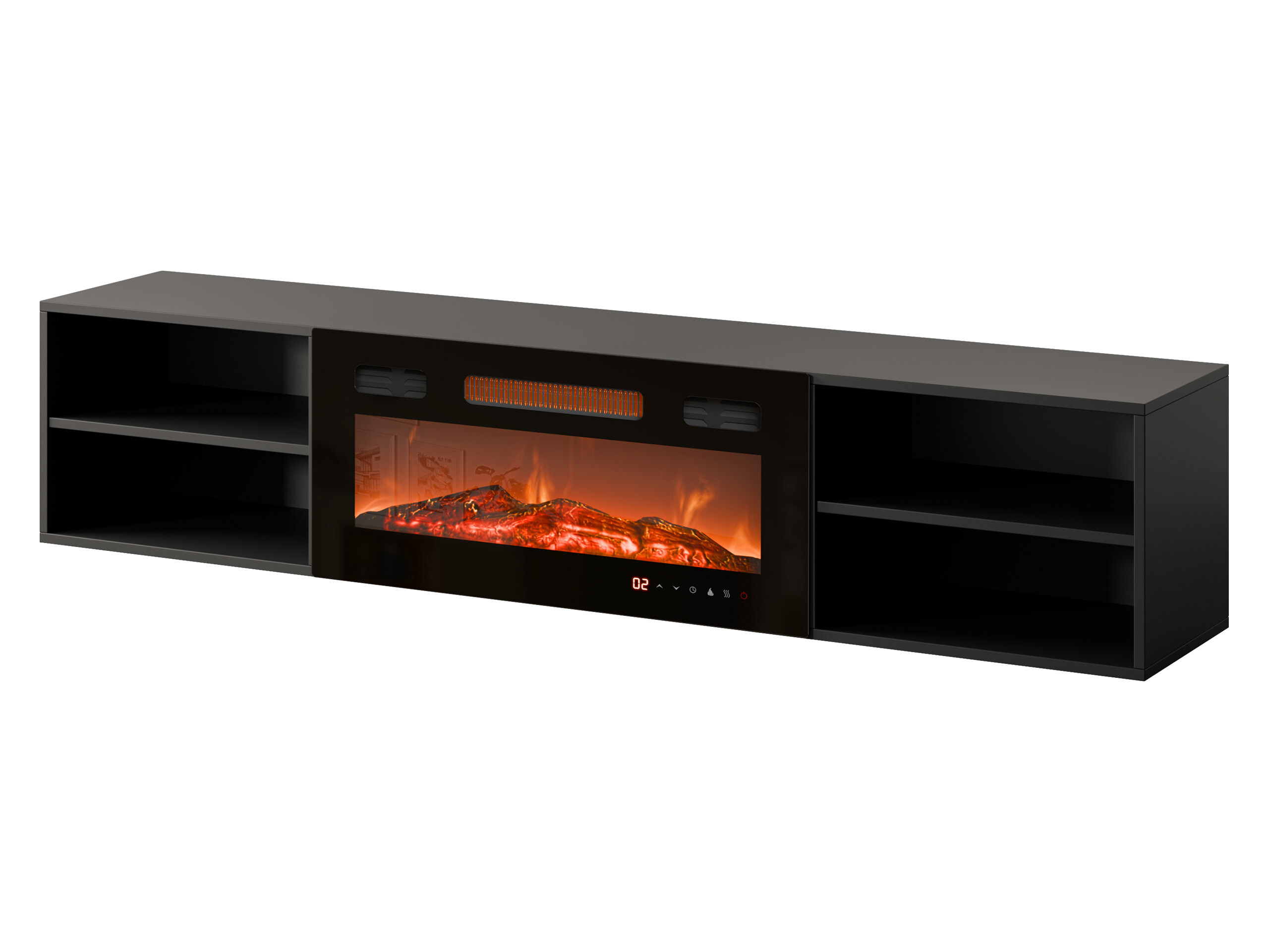 TV stol Charlotte 190 (Crna)