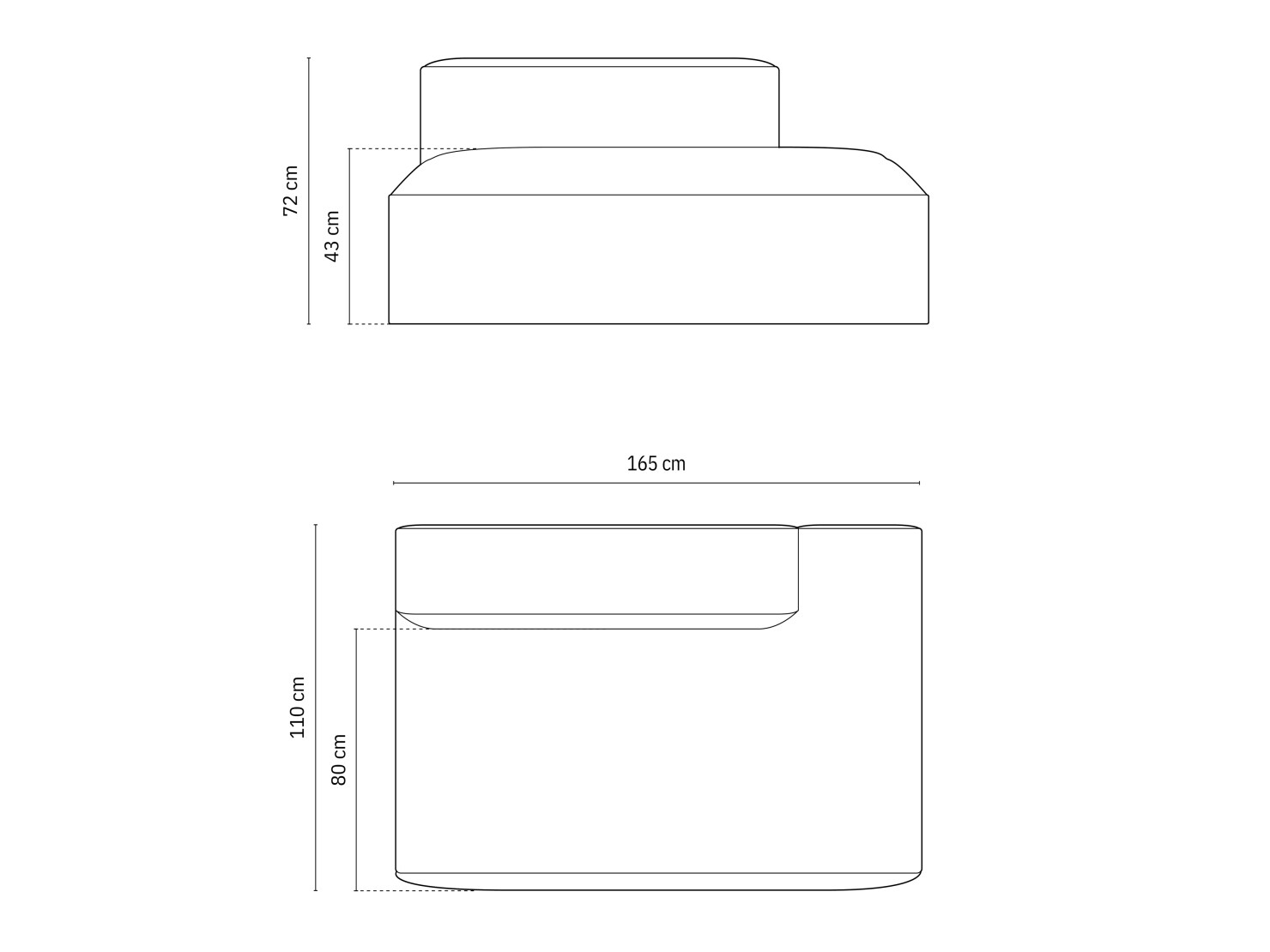 Ležaj Beckley F104 (Paris Cream)