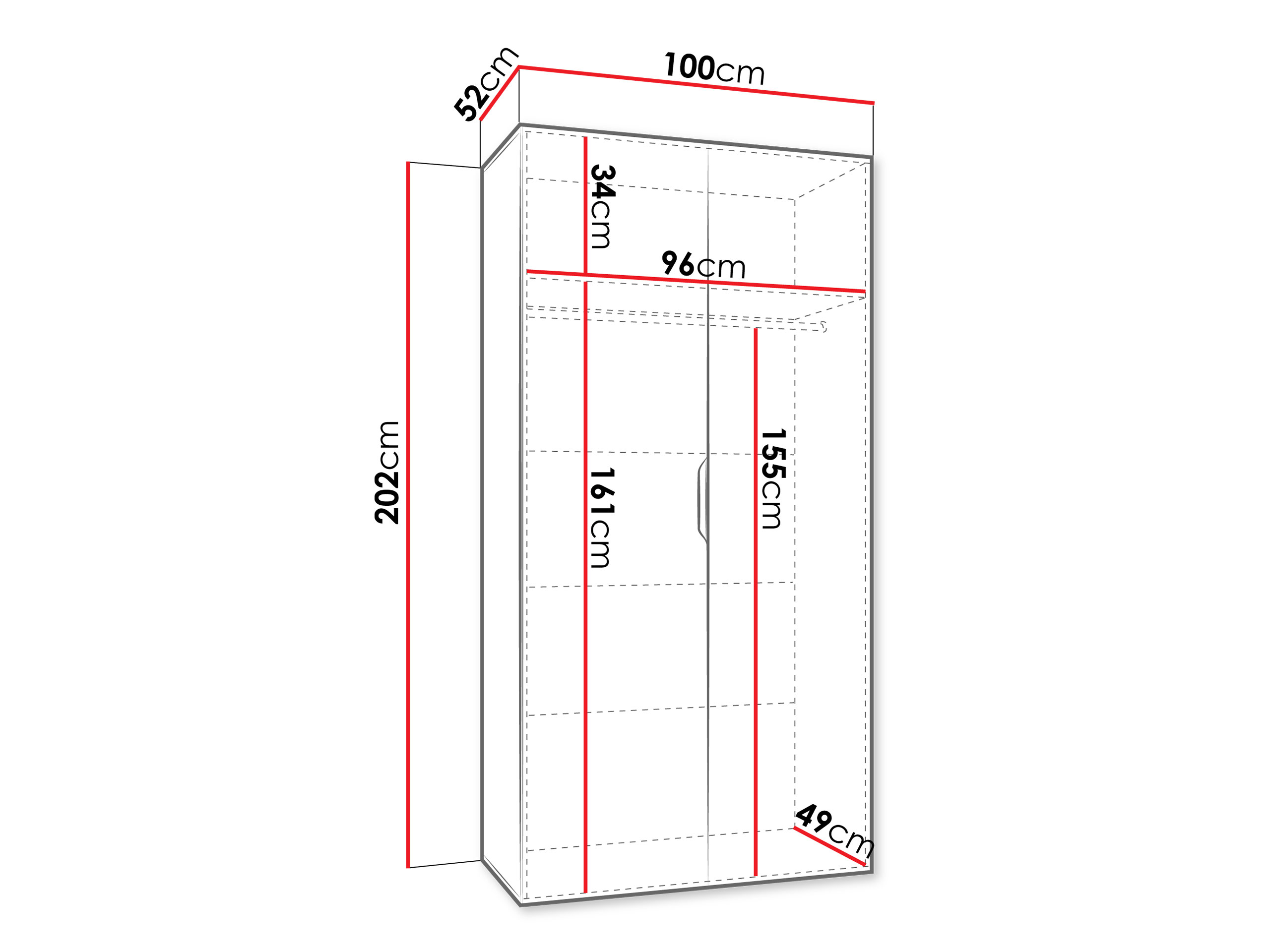 Ormar Hartford 618 (Crna)