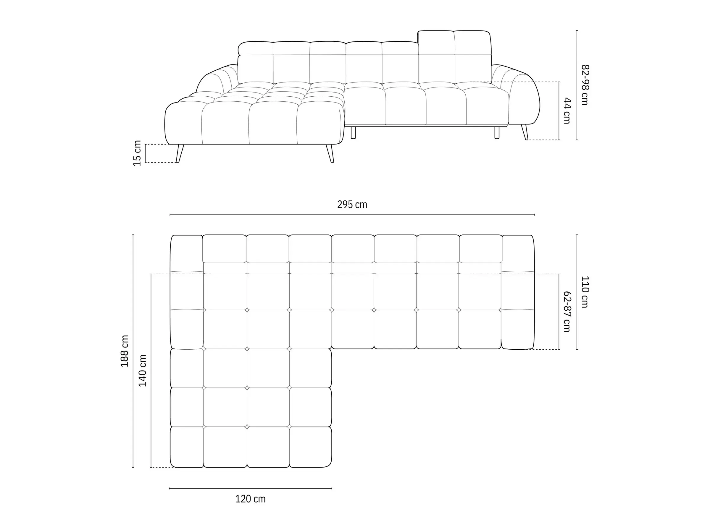 Kutna garnitura Beckley 356 (Bluvel 22)