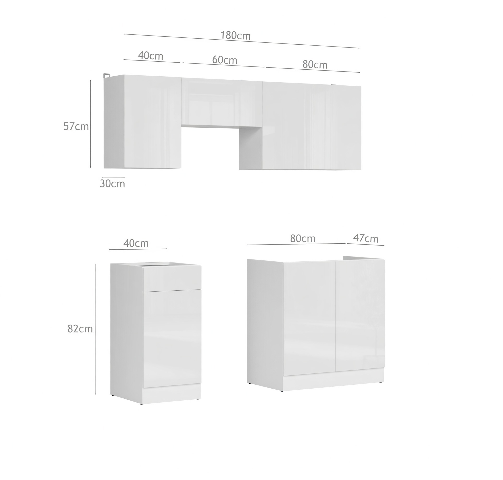 Modularan kuhinjski set Juno 117