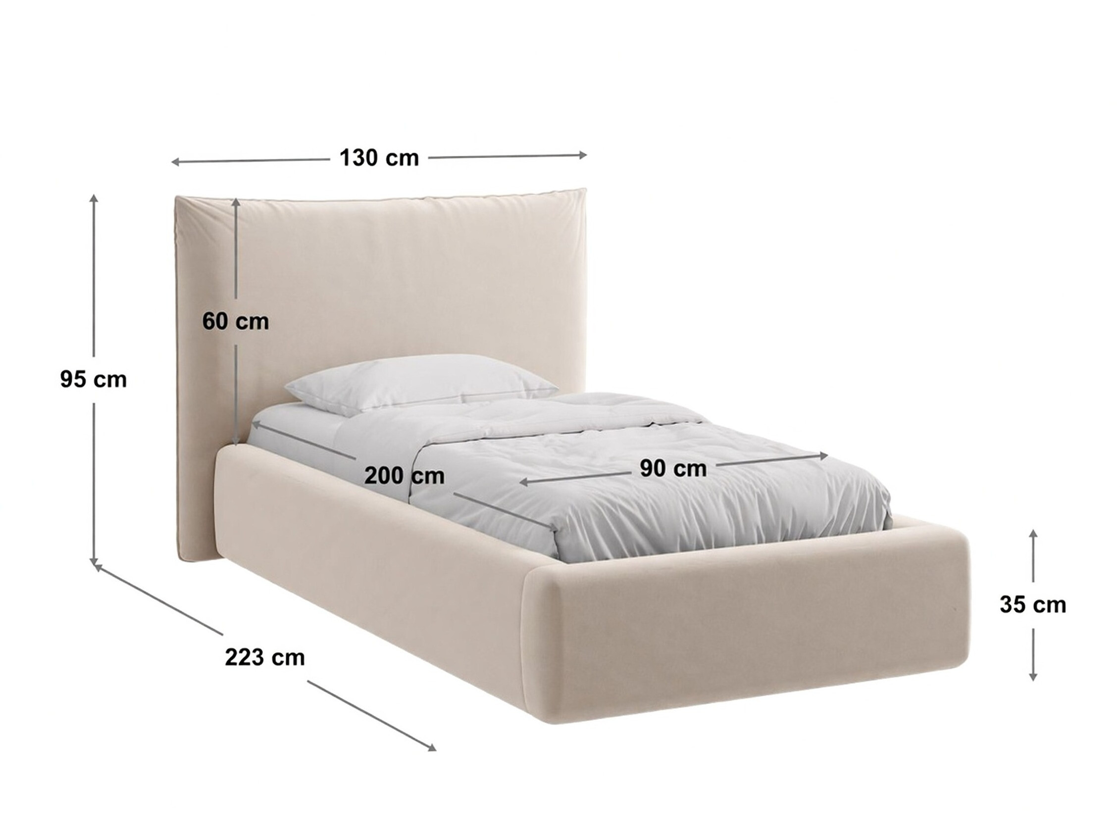 Krevet Belenoe 110 (Bluvel 13)