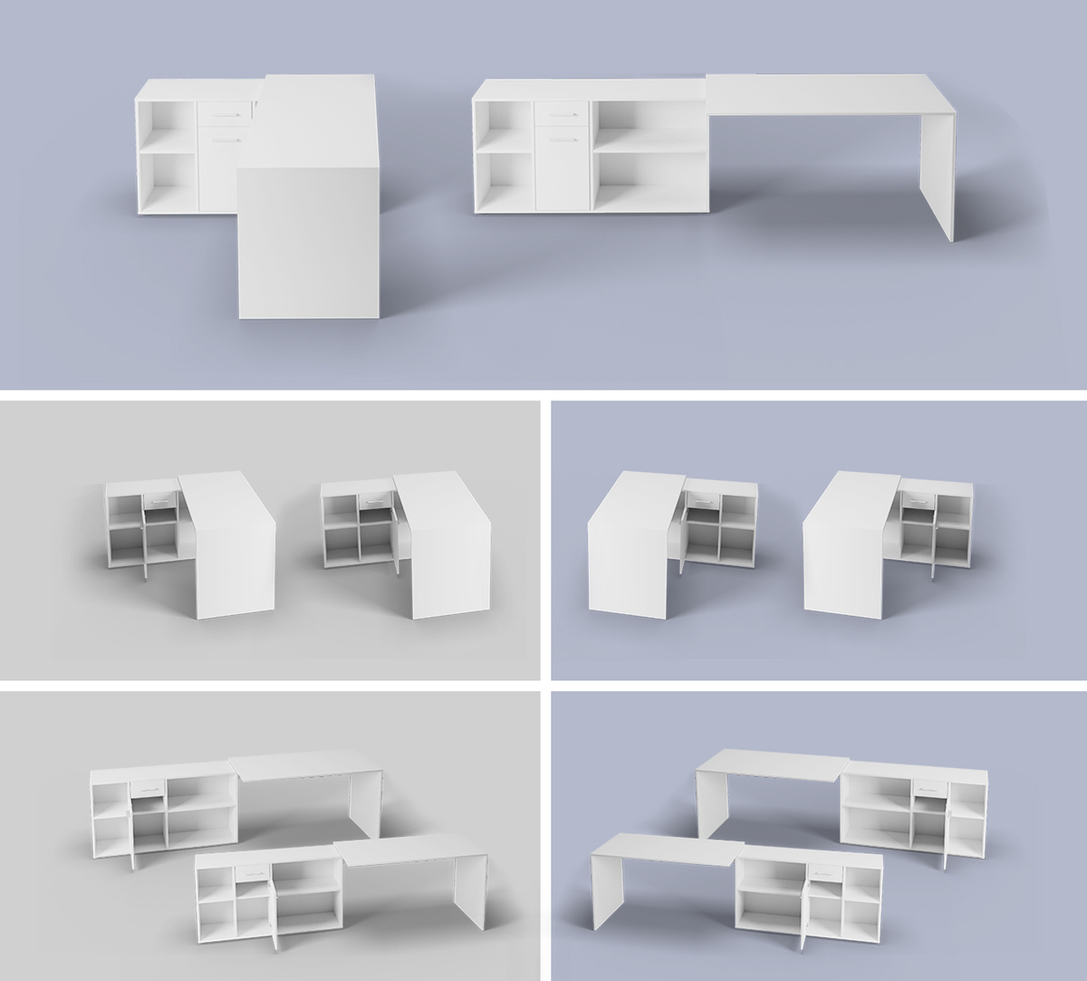 Kutni uredski stol SC10348